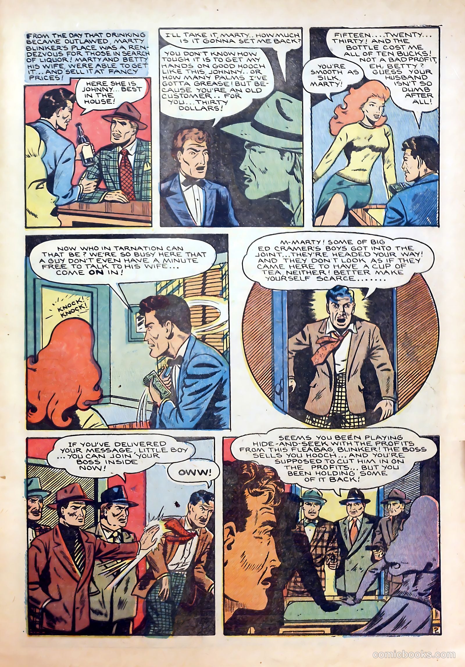 Thrilling Crime Cases #48 (1952) — page 25 of 36