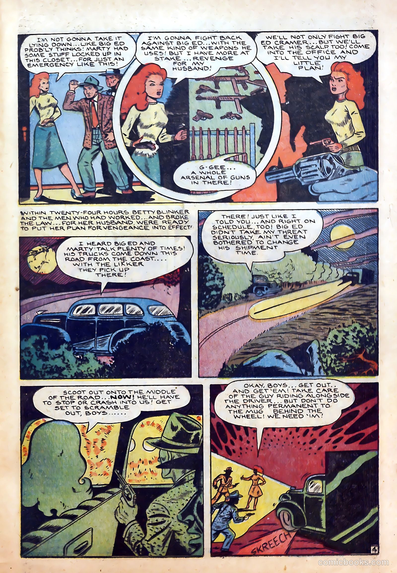 Thrilling Crime Cases #48 (1952) — page 29 of 36