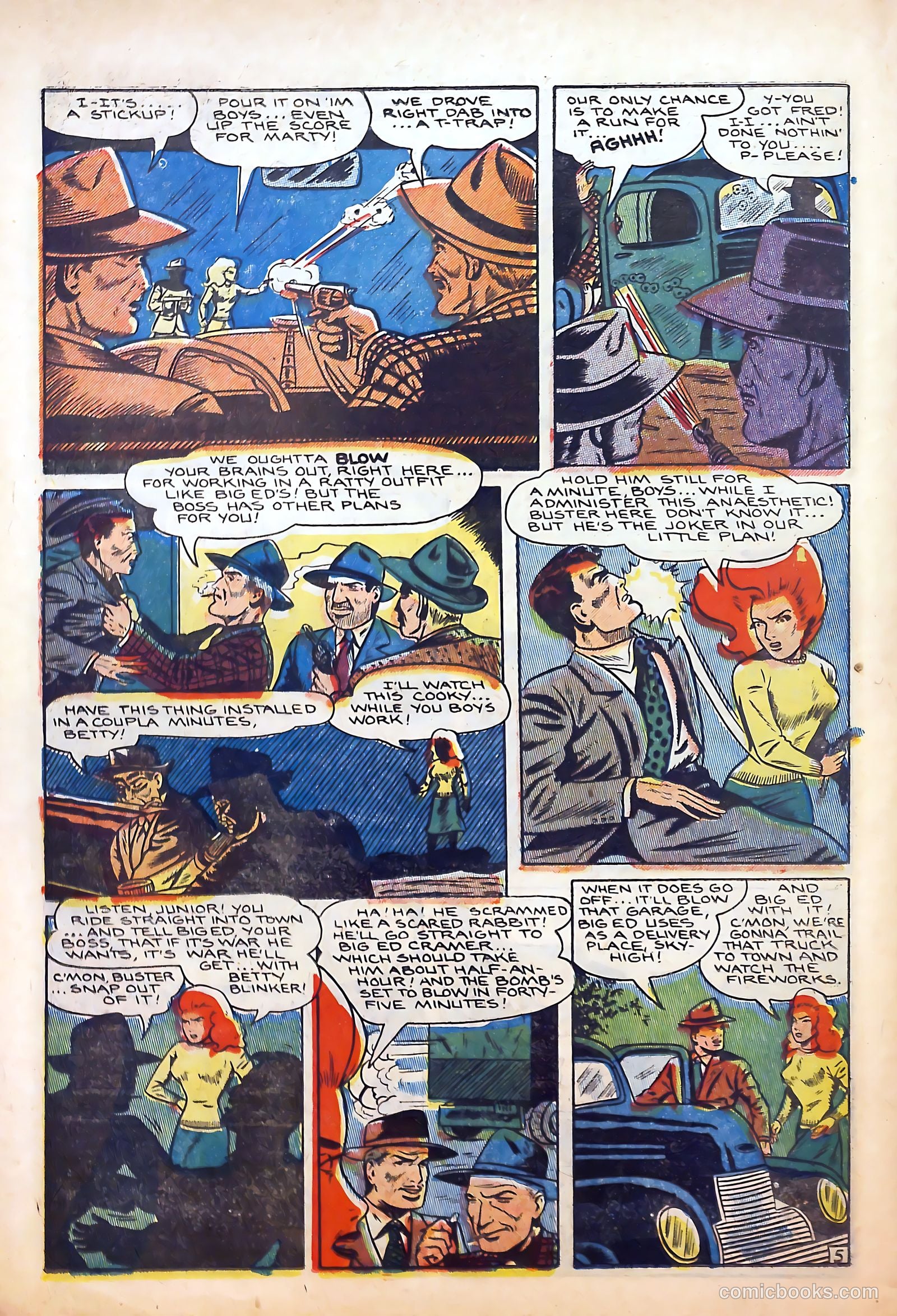 Thrilling Crime Cases #48 (1952) — page 30 of 36