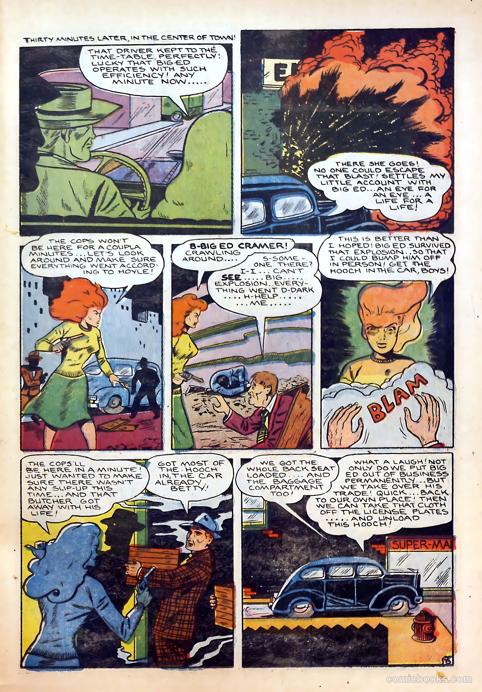 Thrilling Crime Cases #48 (1952) — page 31 of 36