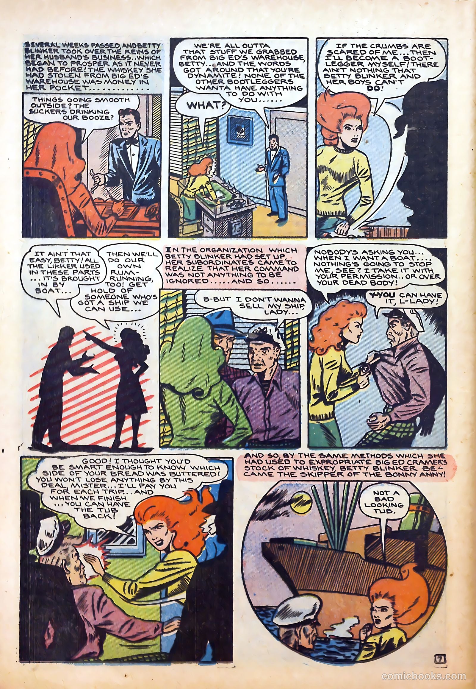 Thrilling Crime Cases #48 (1952) — page 32 of 36