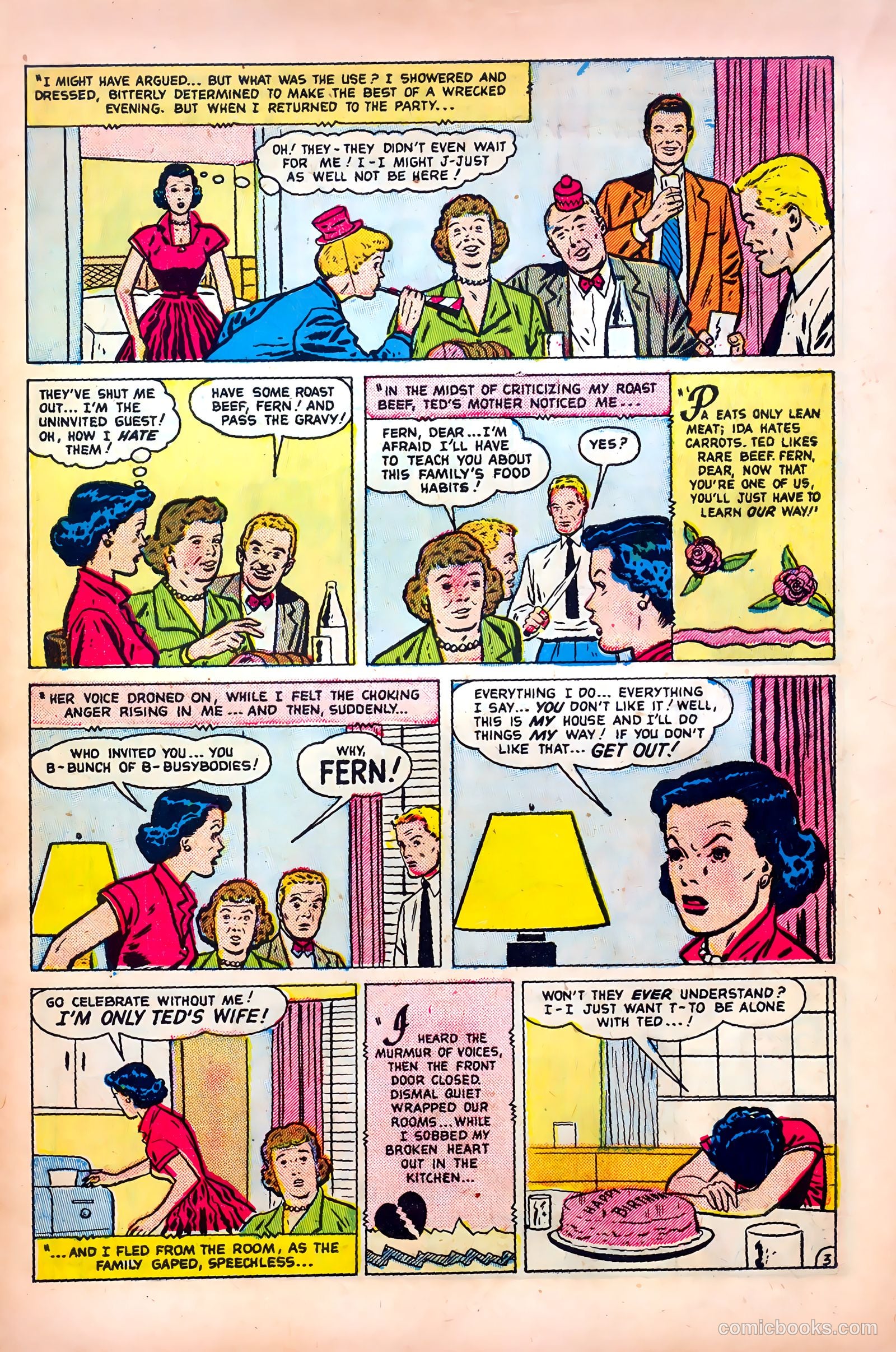 Thrilling Romances #10 (1950) — page 5 of 36