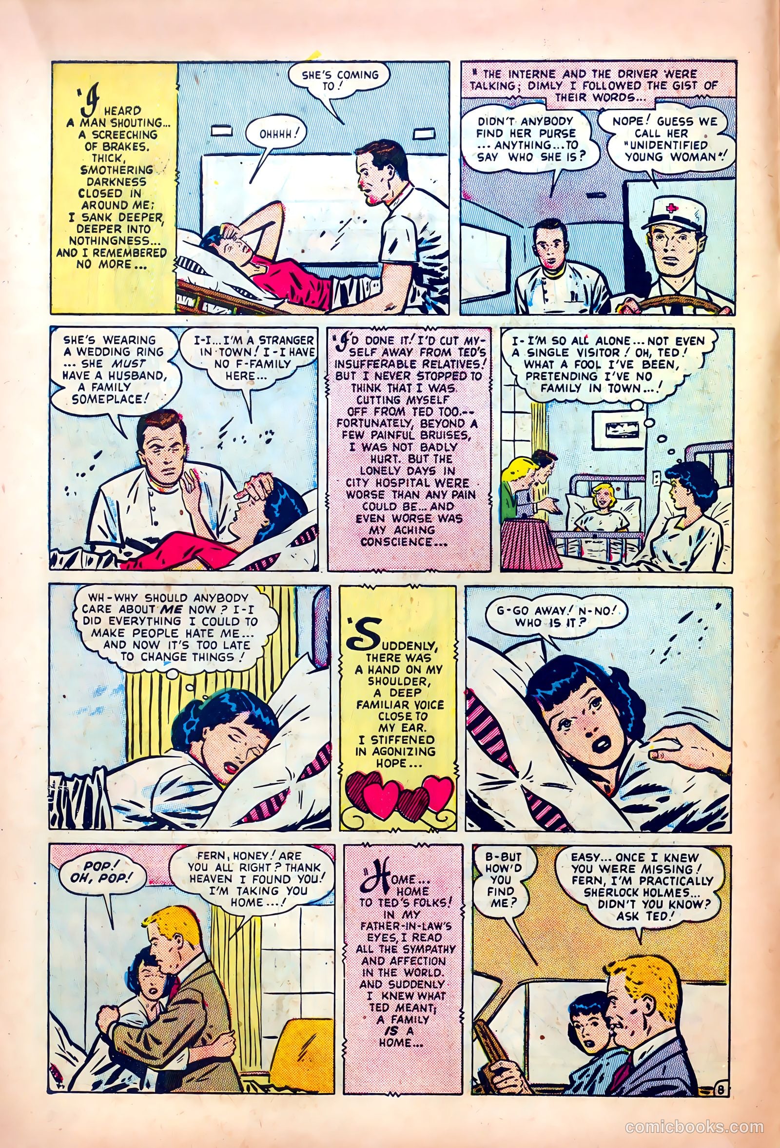 Thrilling Romances #10 (1950) — page 10 of 36
