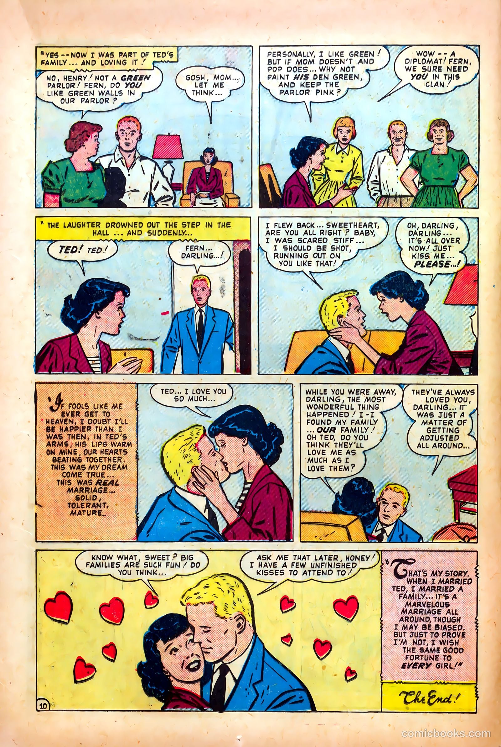 Thrilling Romances #10 (1950) — page 12 of 36