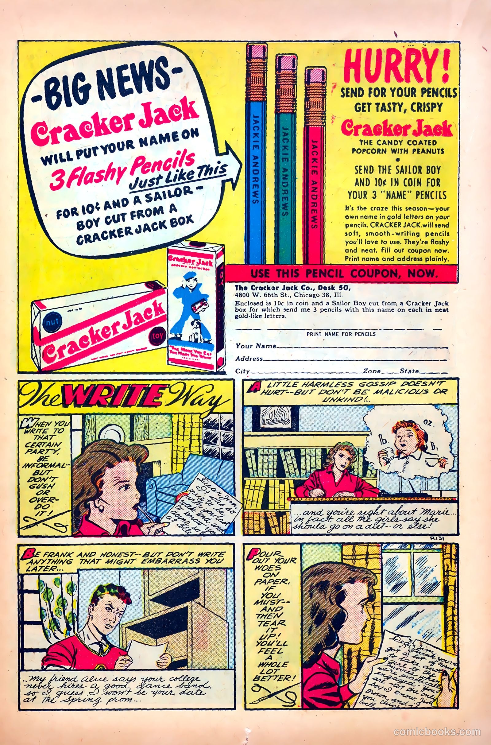Thrilling Romances #10 (1950) — page 13 of 36
