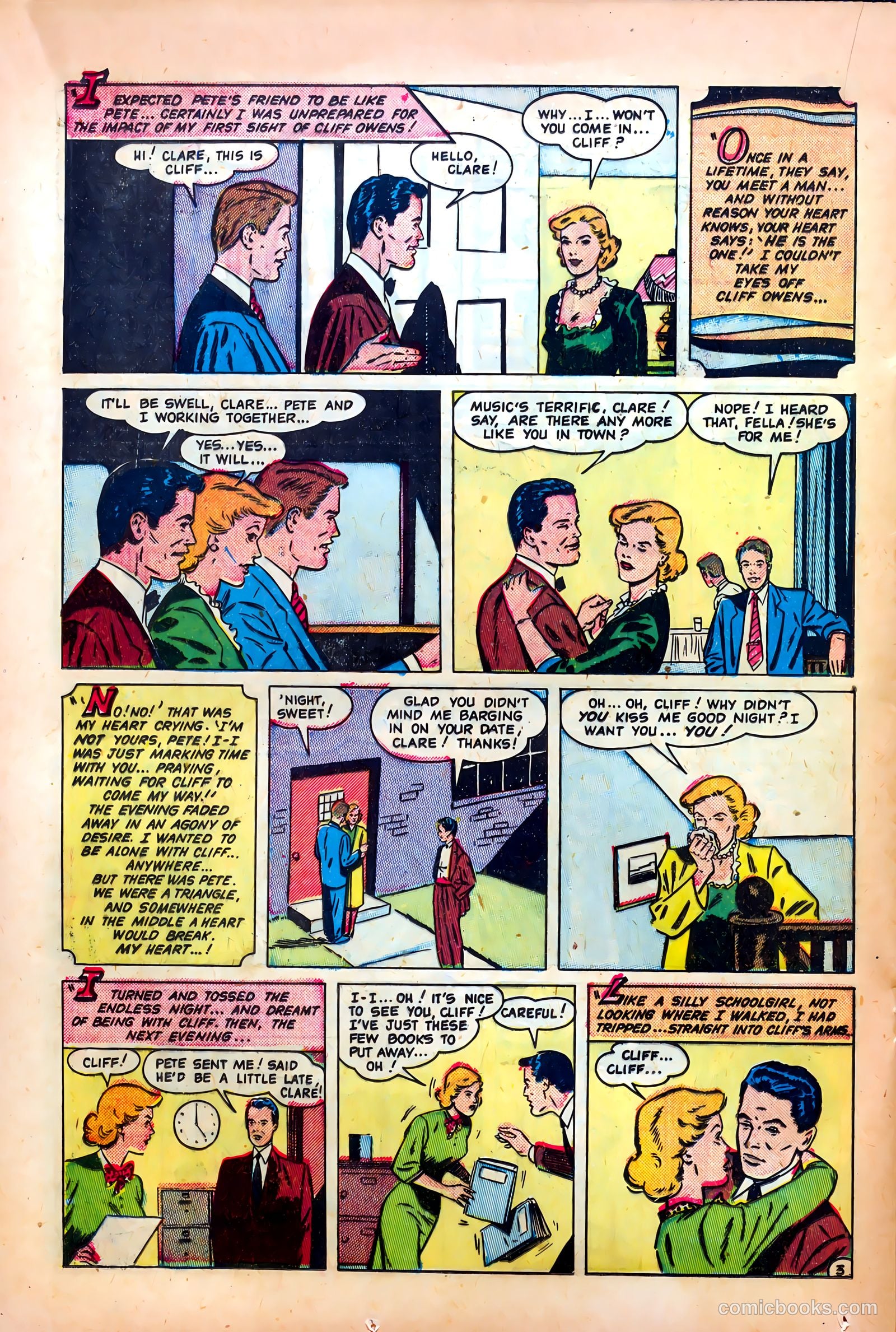 Thrilling Romances #10 (1950) — page 20 of 36