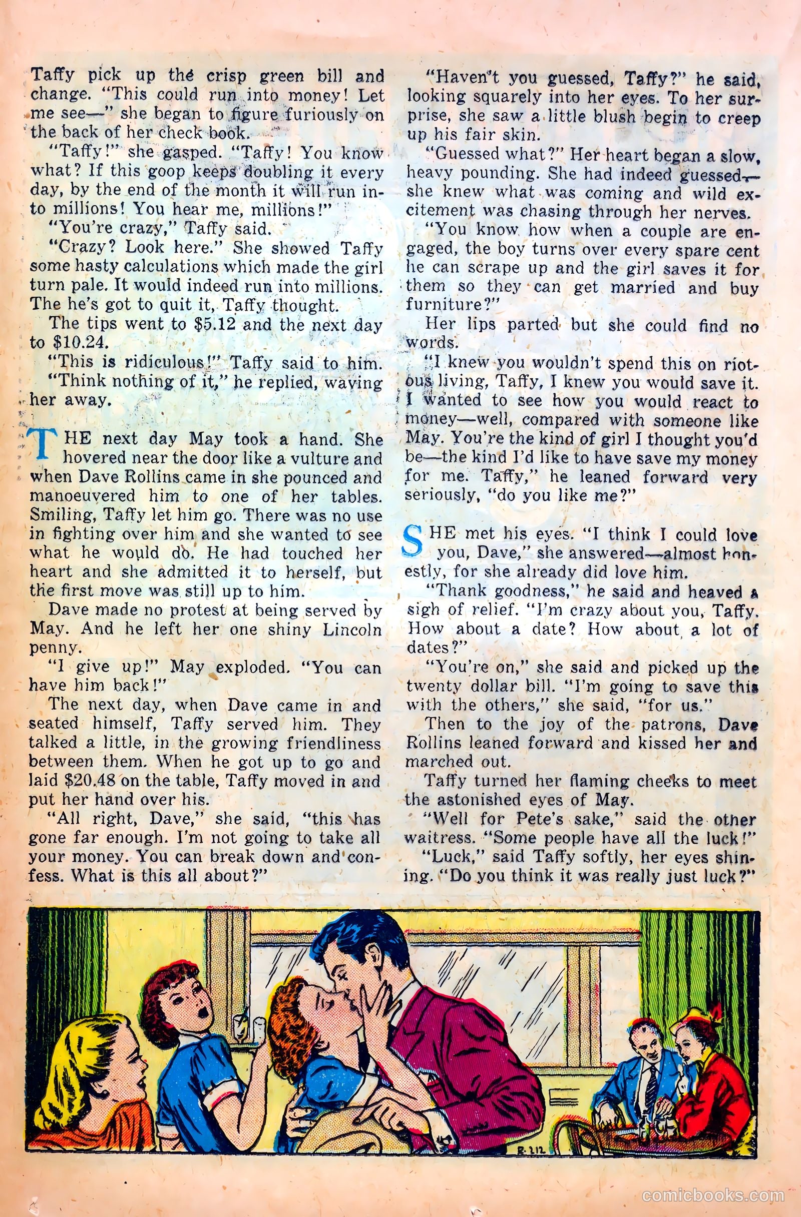 Thrilling Romances #10 (1950) — page 25 of 36