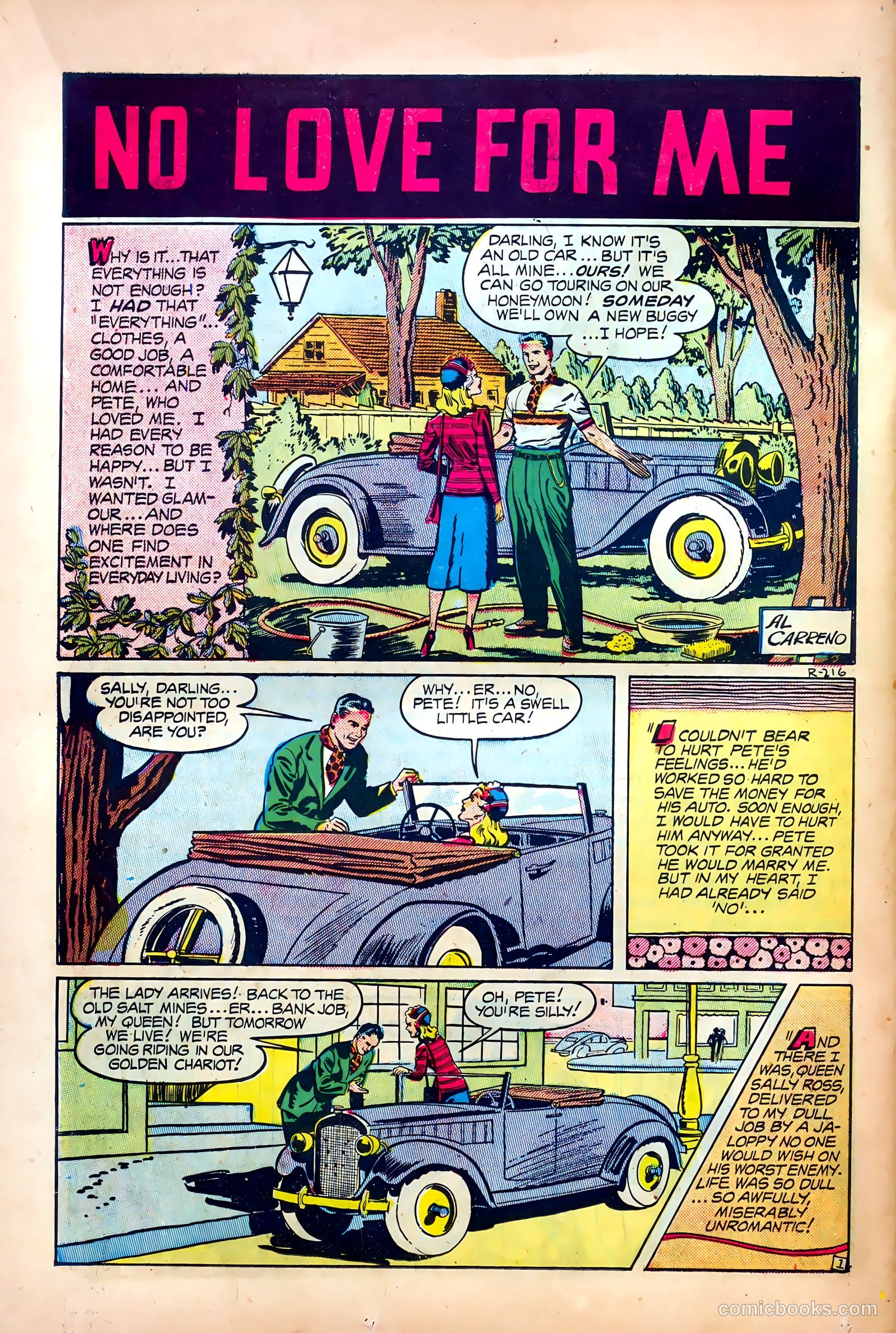 Thrilling Romances #10 (1950) — page 26 of 36