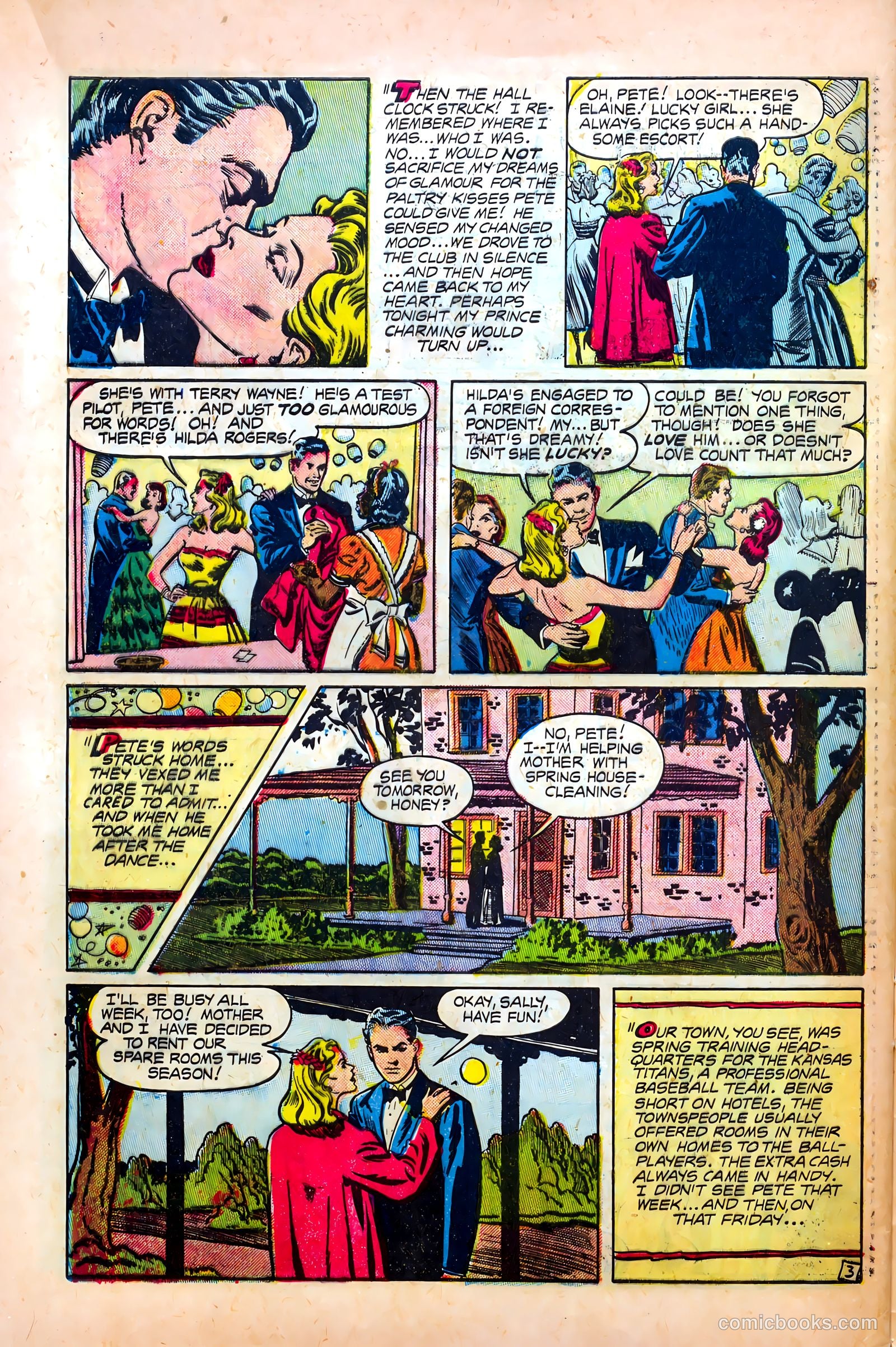 Thrilling Romances #10 (1950) — page 28 of 36