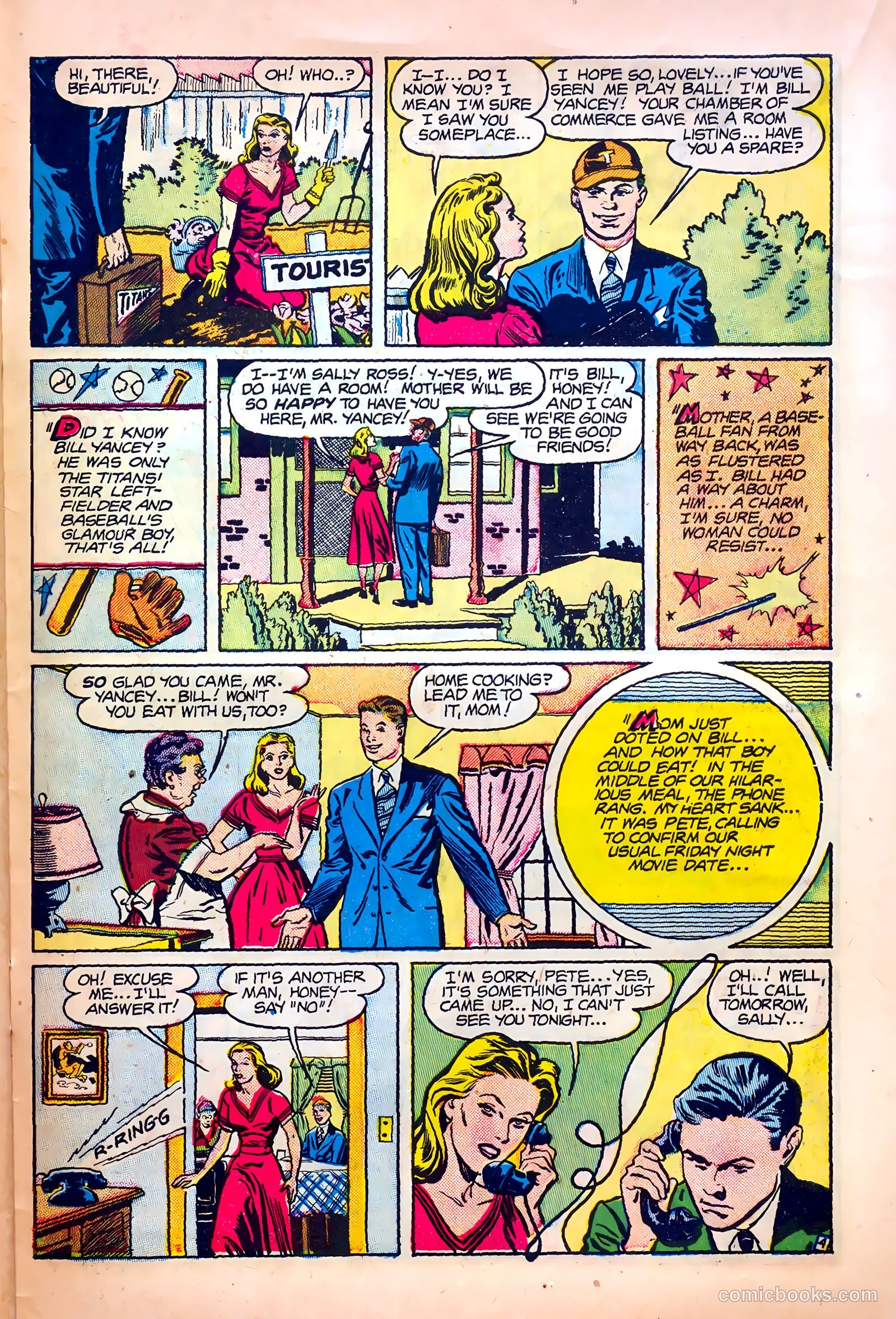 Thrilling Romances #10 (1950) — page 29 of 36