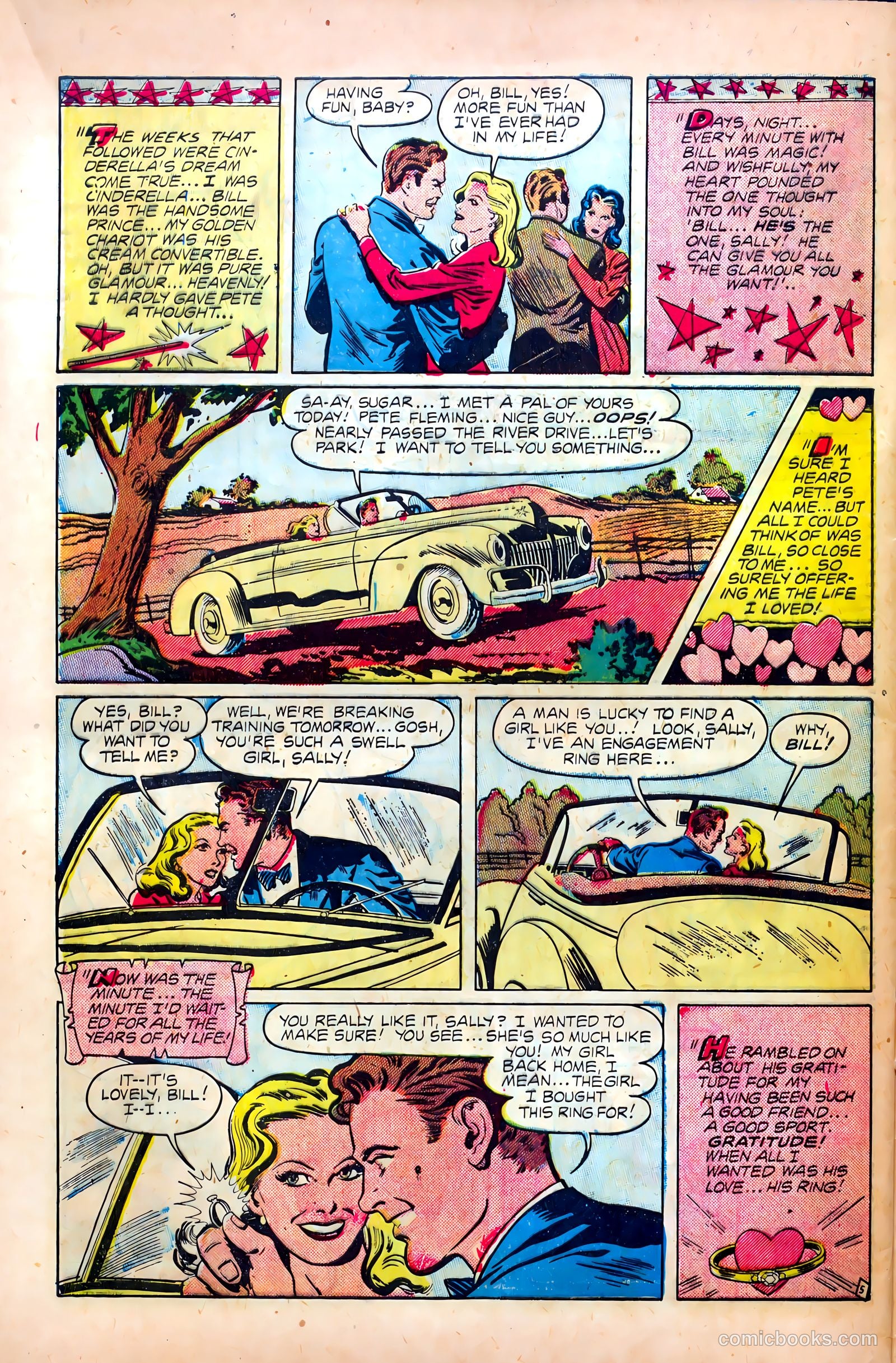 Thrilling Romances #10 (1950) — page 30 of 36