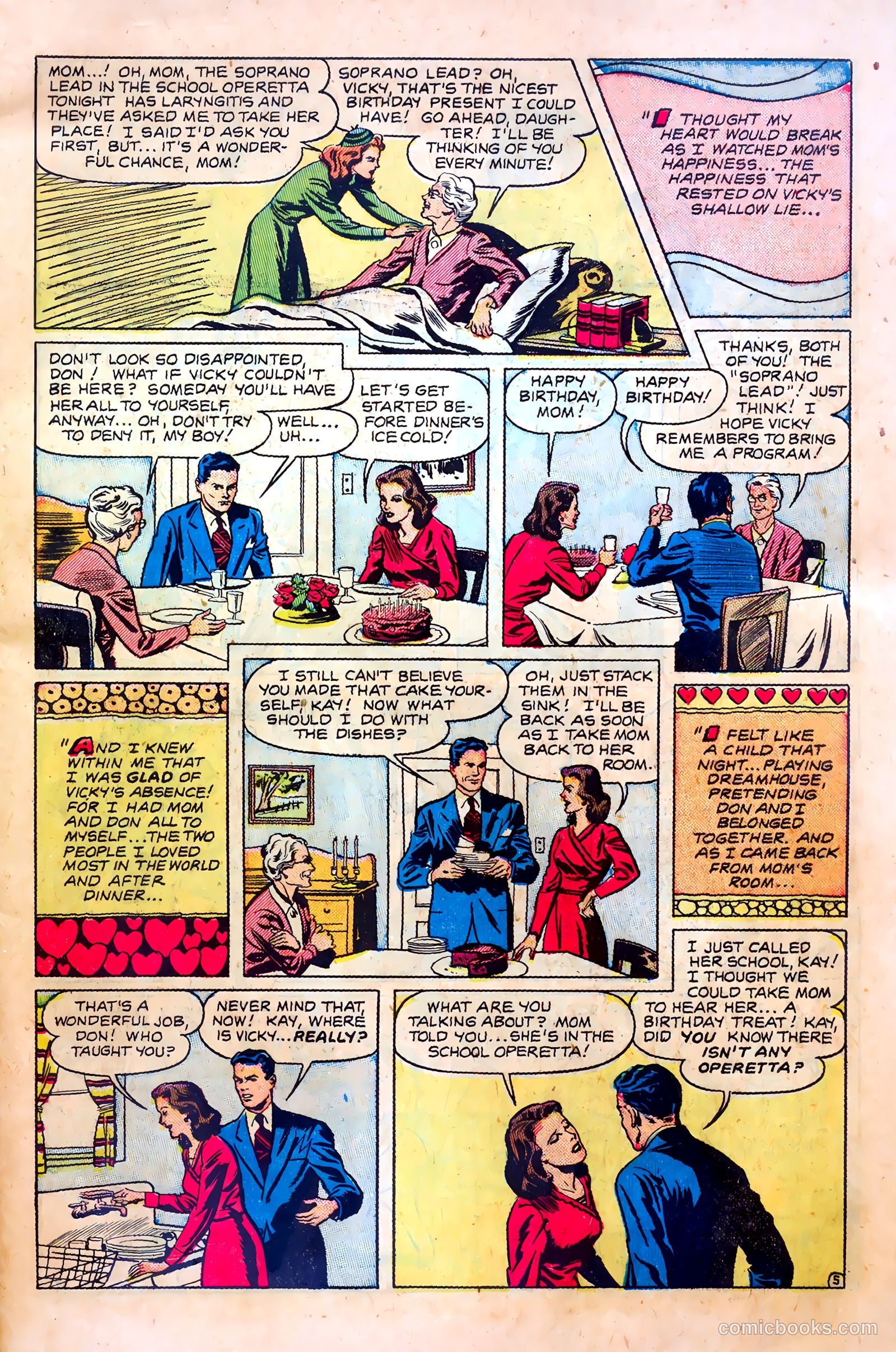 Thrilling Romances #11 (1951) — page 7 of 36