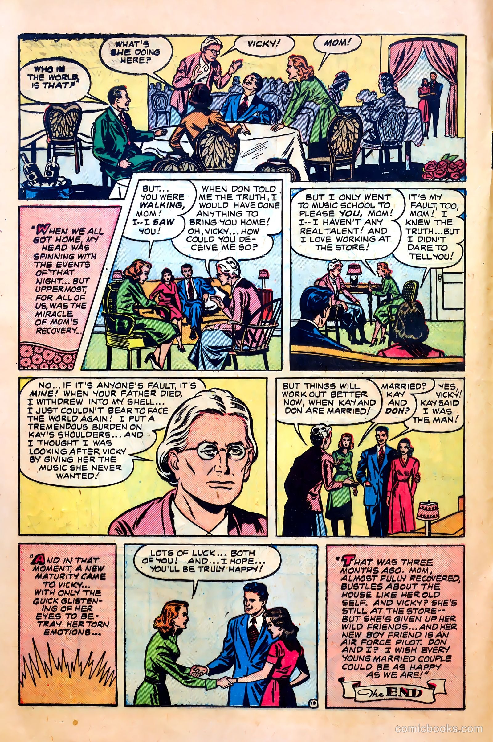 Thrilling Romances #11 (1951) — page 12 of 36