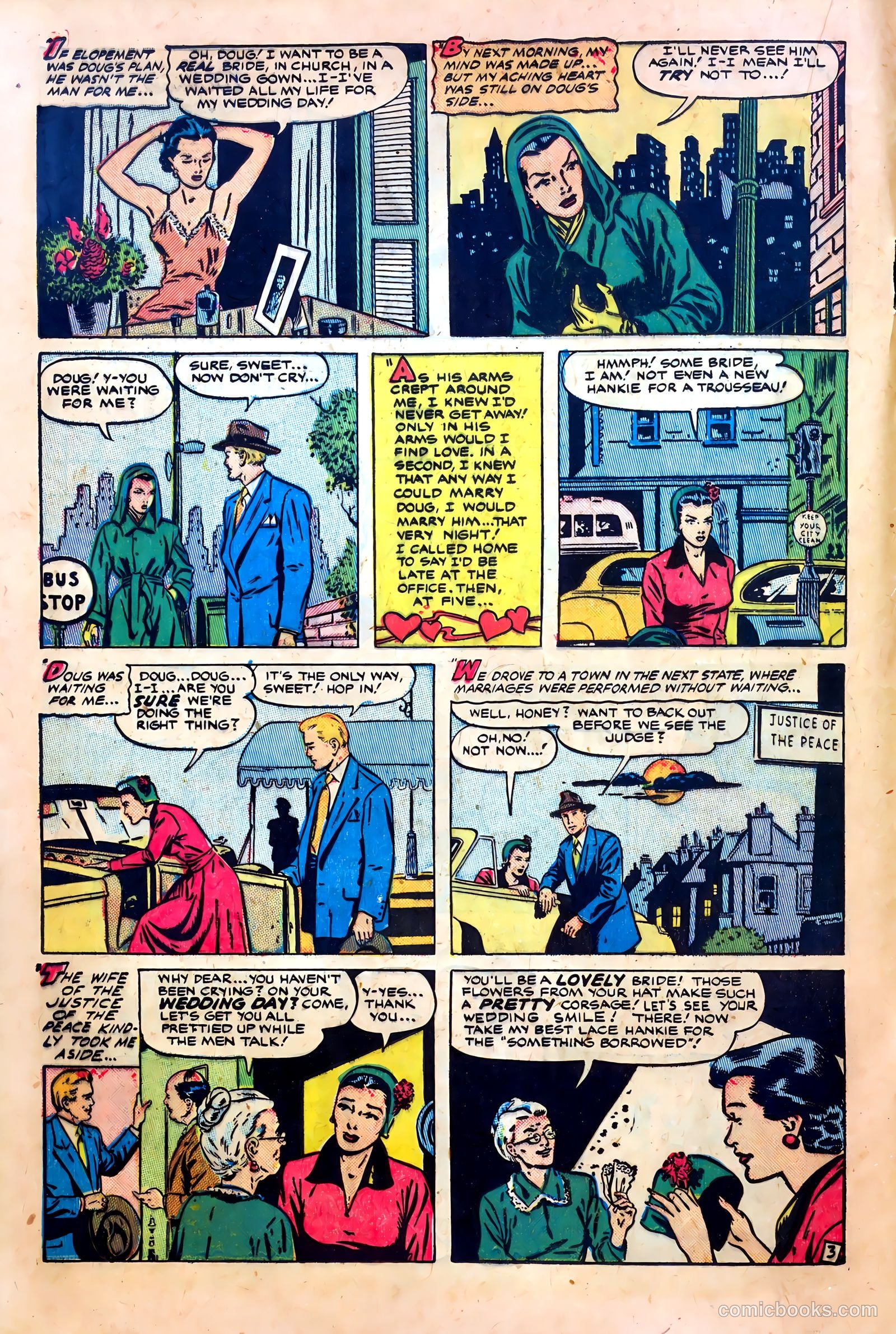 Thrilling Romances #11 (1951) — page 16 of 36