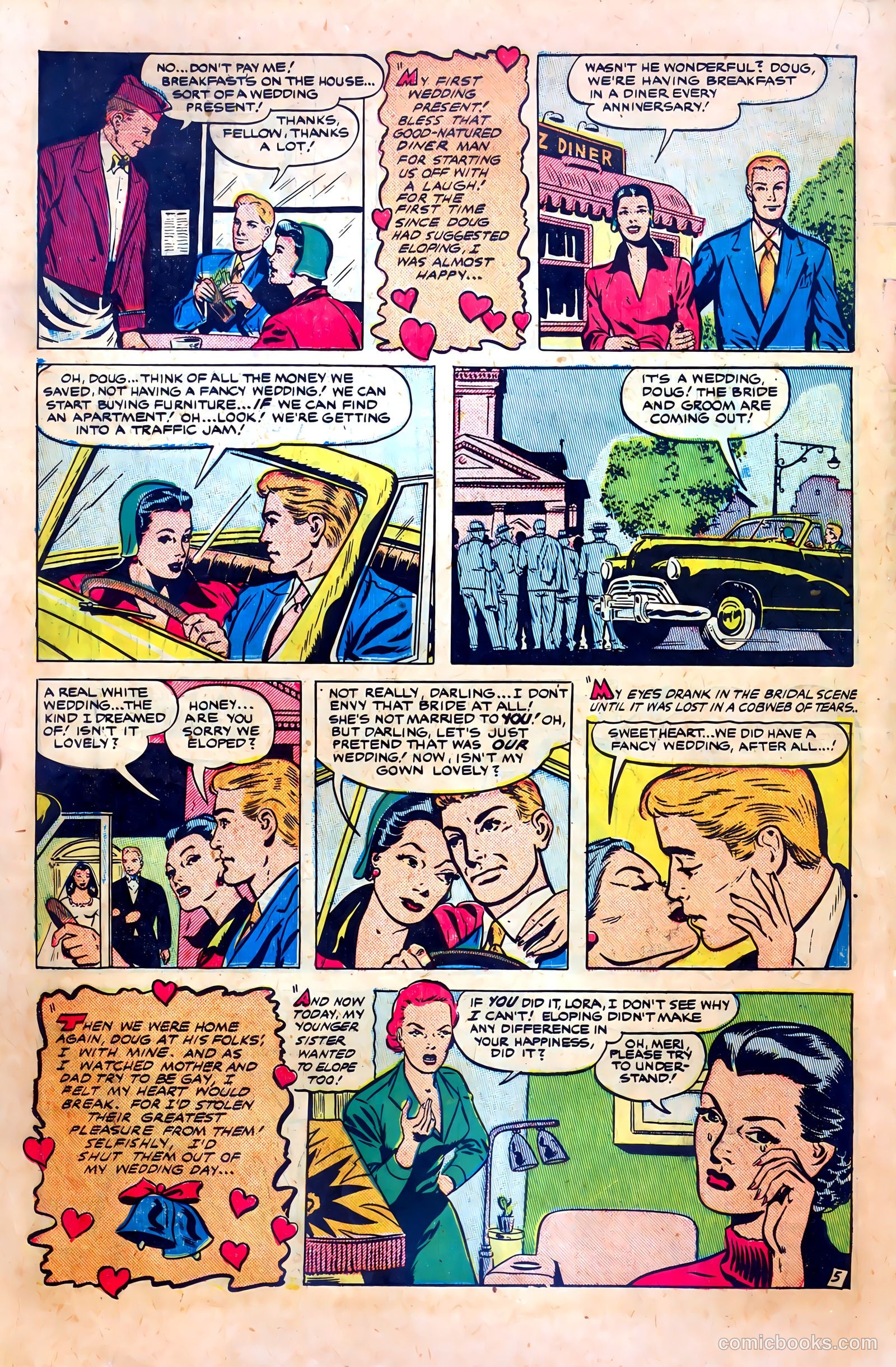Thrilling Romances #11 (1951) — page 18 of 36