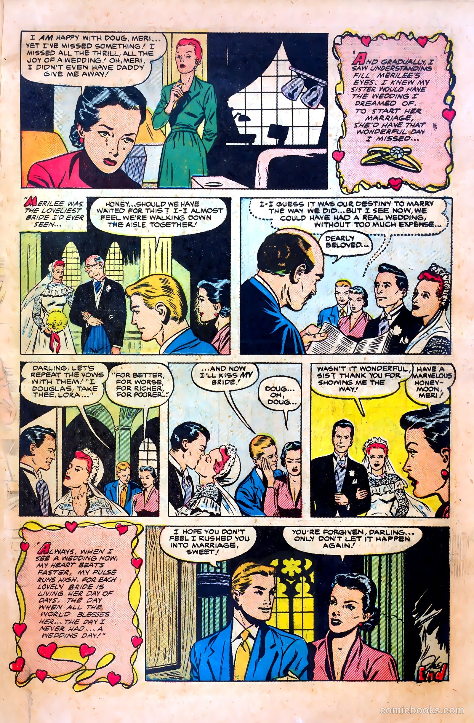 Thrilling Romances #11 (1951) — page 19 of 36