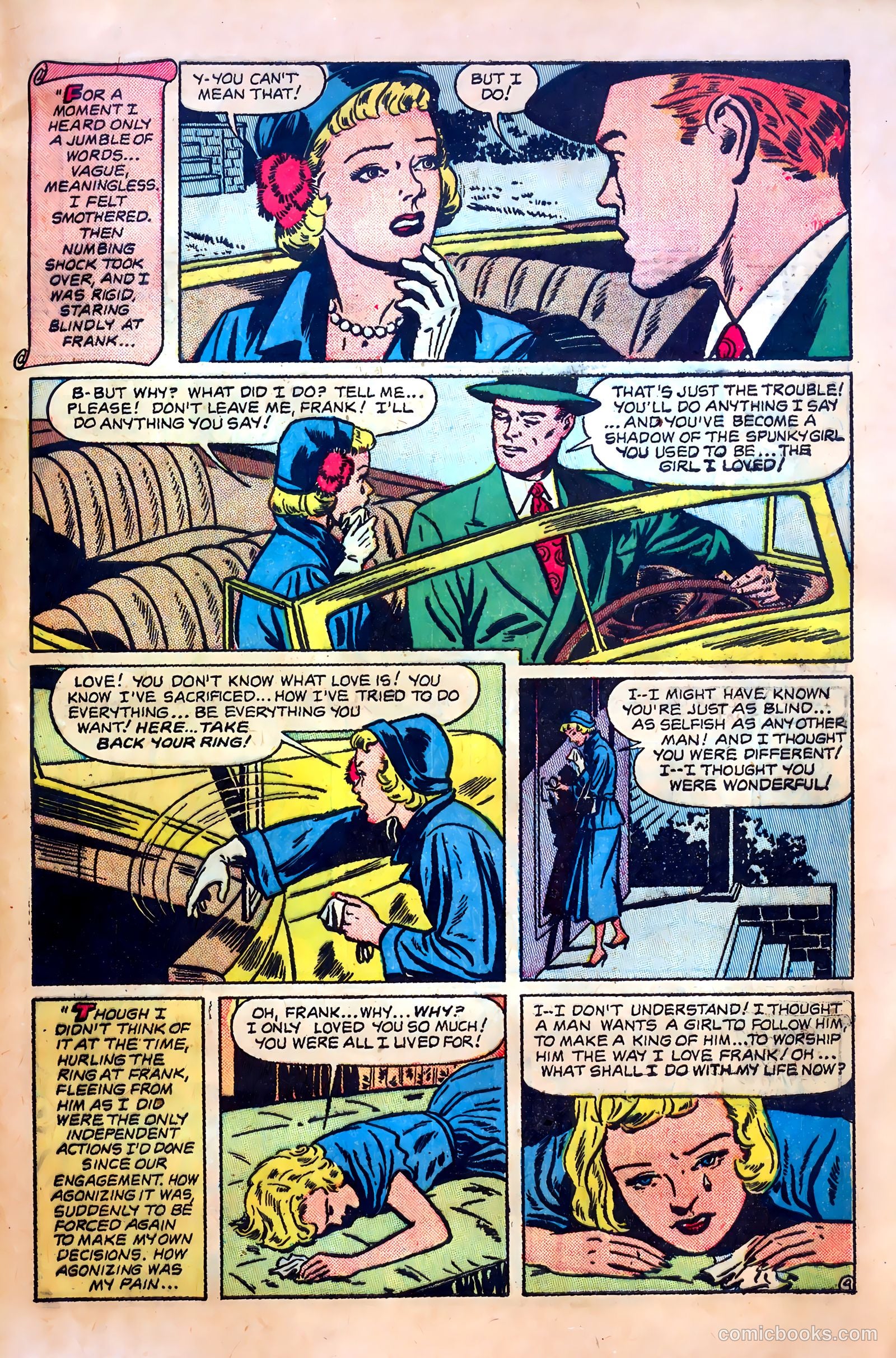 Thrilling Romances #11 (1951) — page 29 of 36