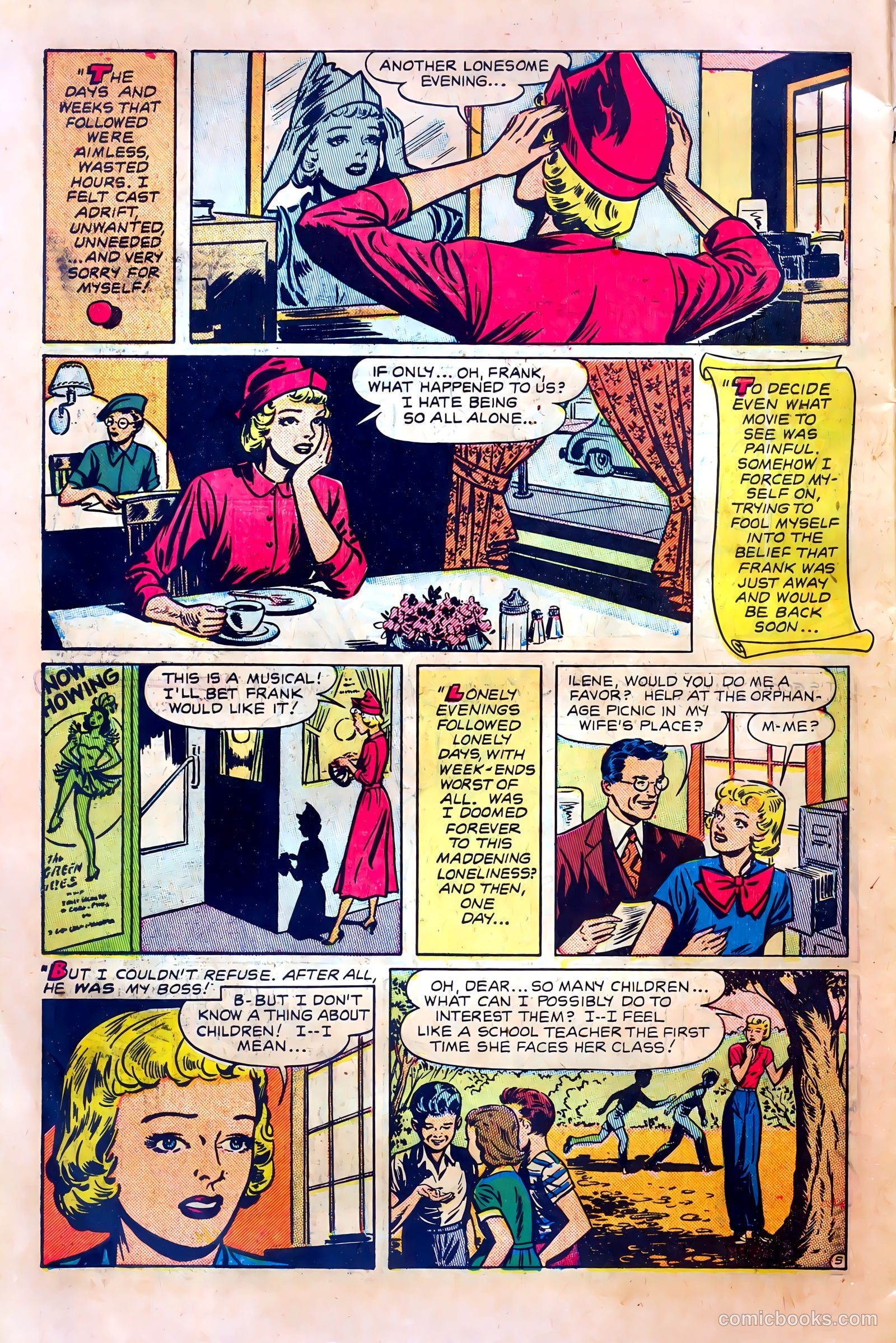 Thrilling Romances #11 (1951) — page 30 of 36