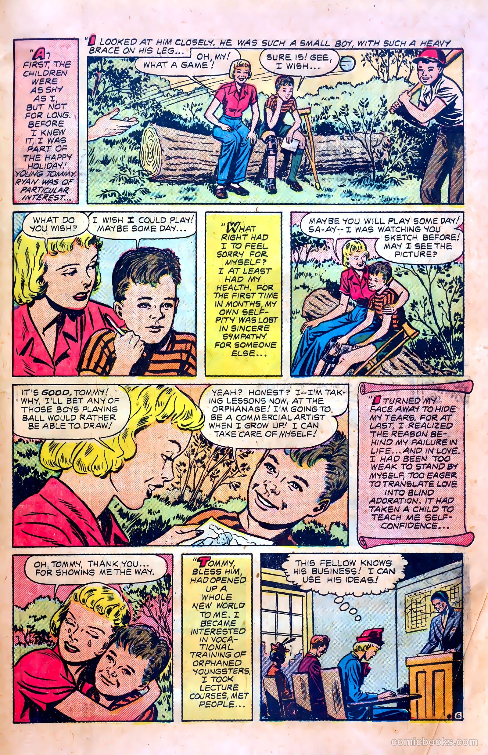 Thrilling Romances #11 (1951) — page 31 of 36