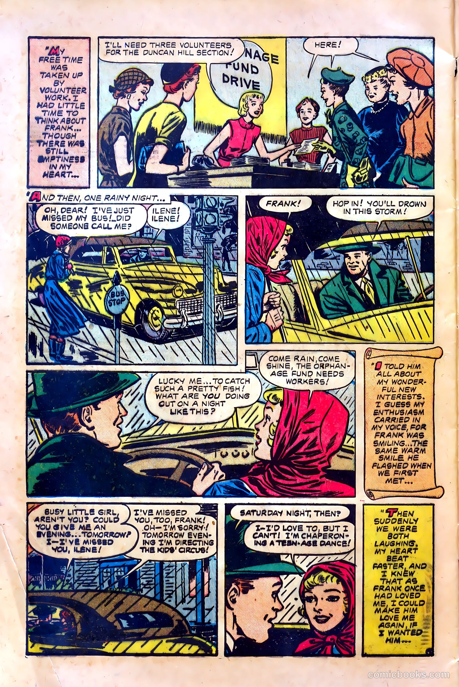 Thrilling Romances #11 (1951) — page 32 of 36