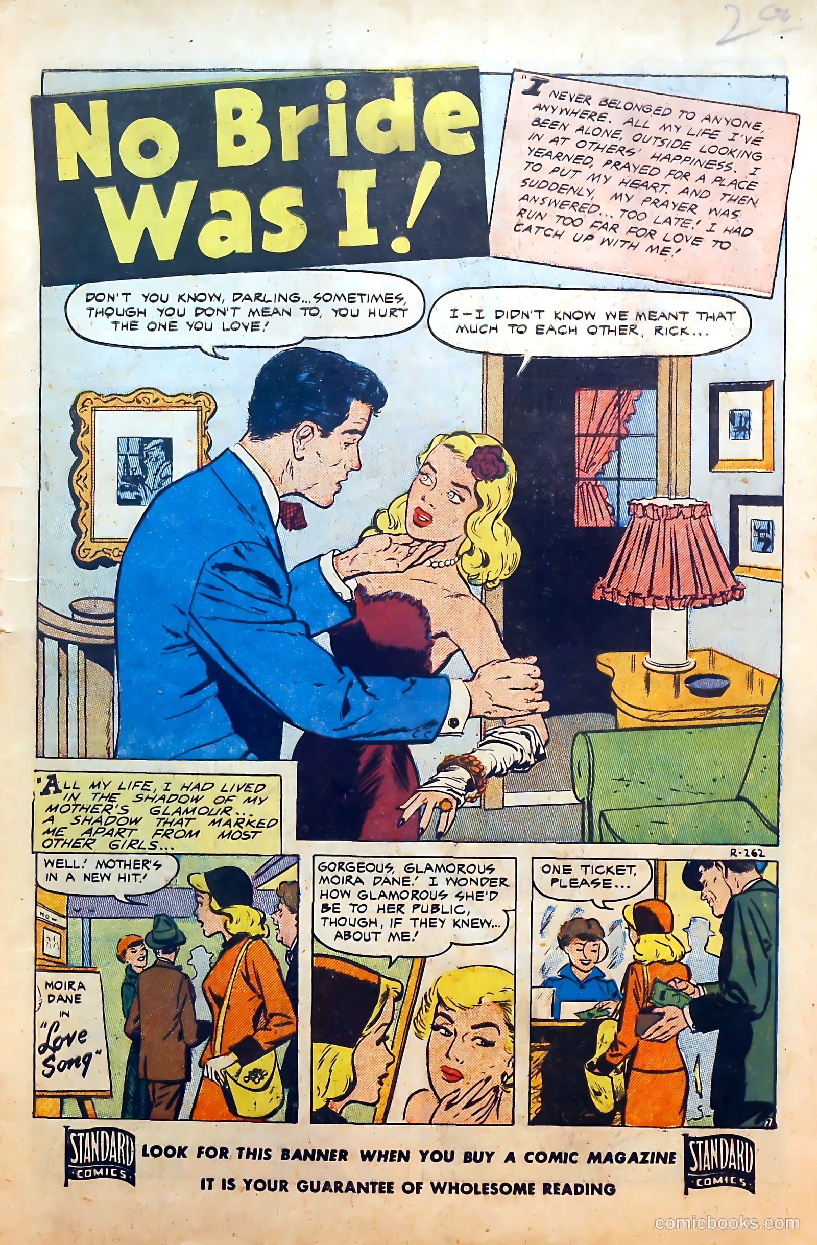 Thrilling Romances #12 (1951) — page 3 of 36