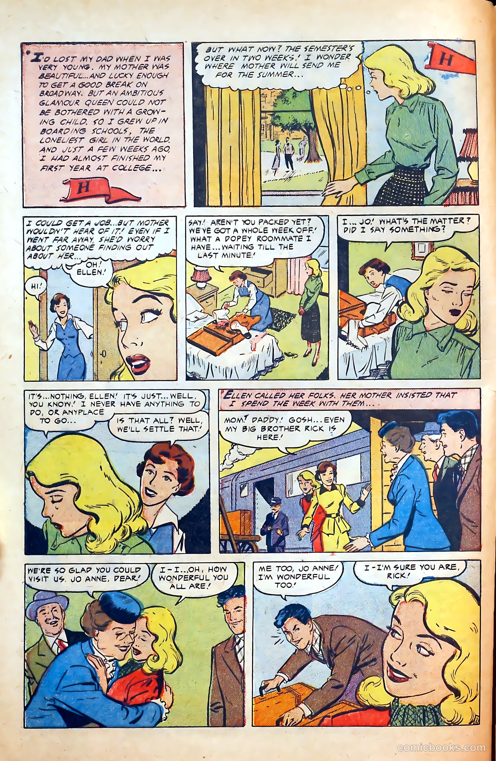 Thrilling Romances #12 (1951) — page 4 of 36