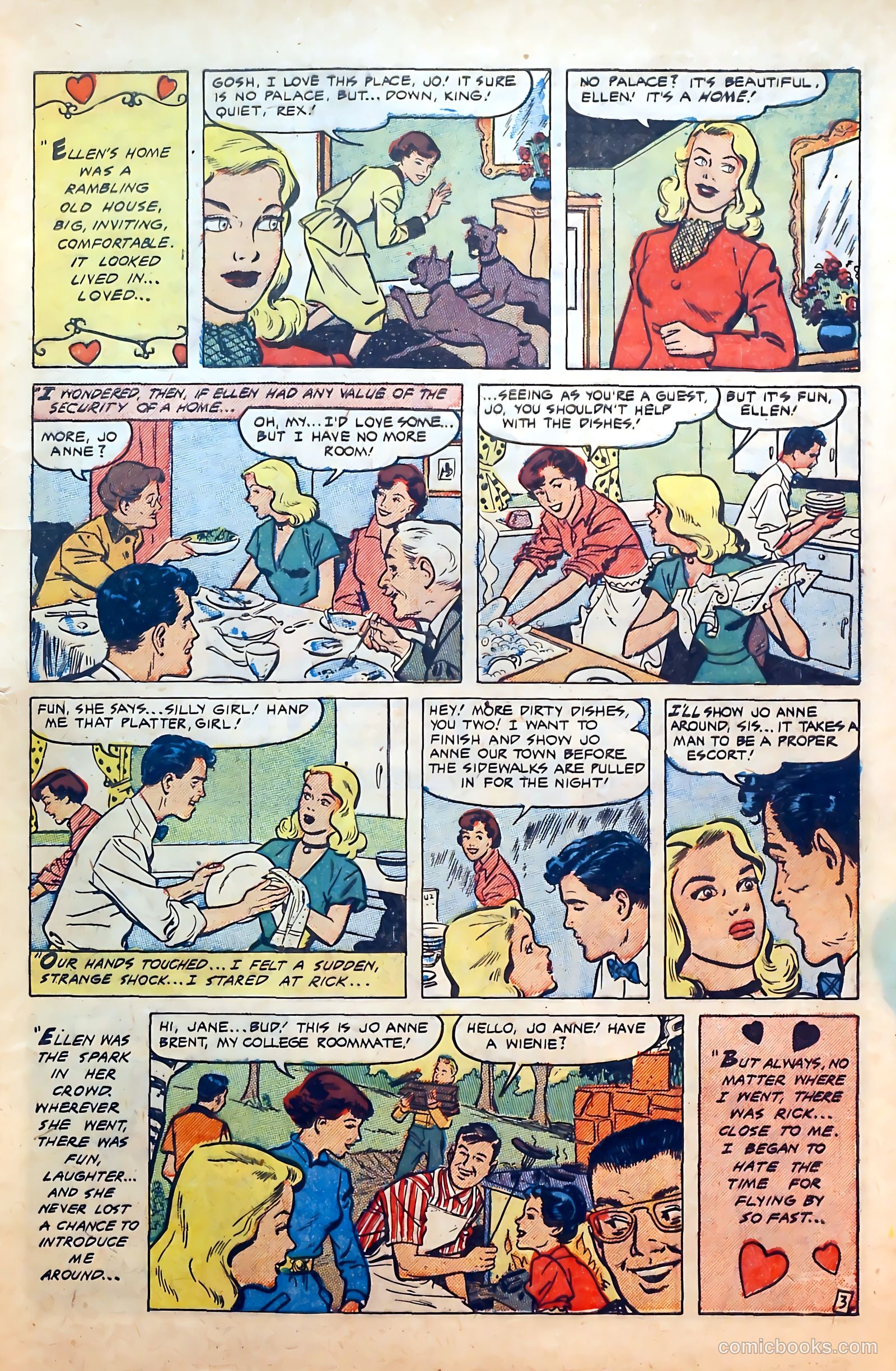 Thrilling Romances #12 (1951) — page 5 of 36