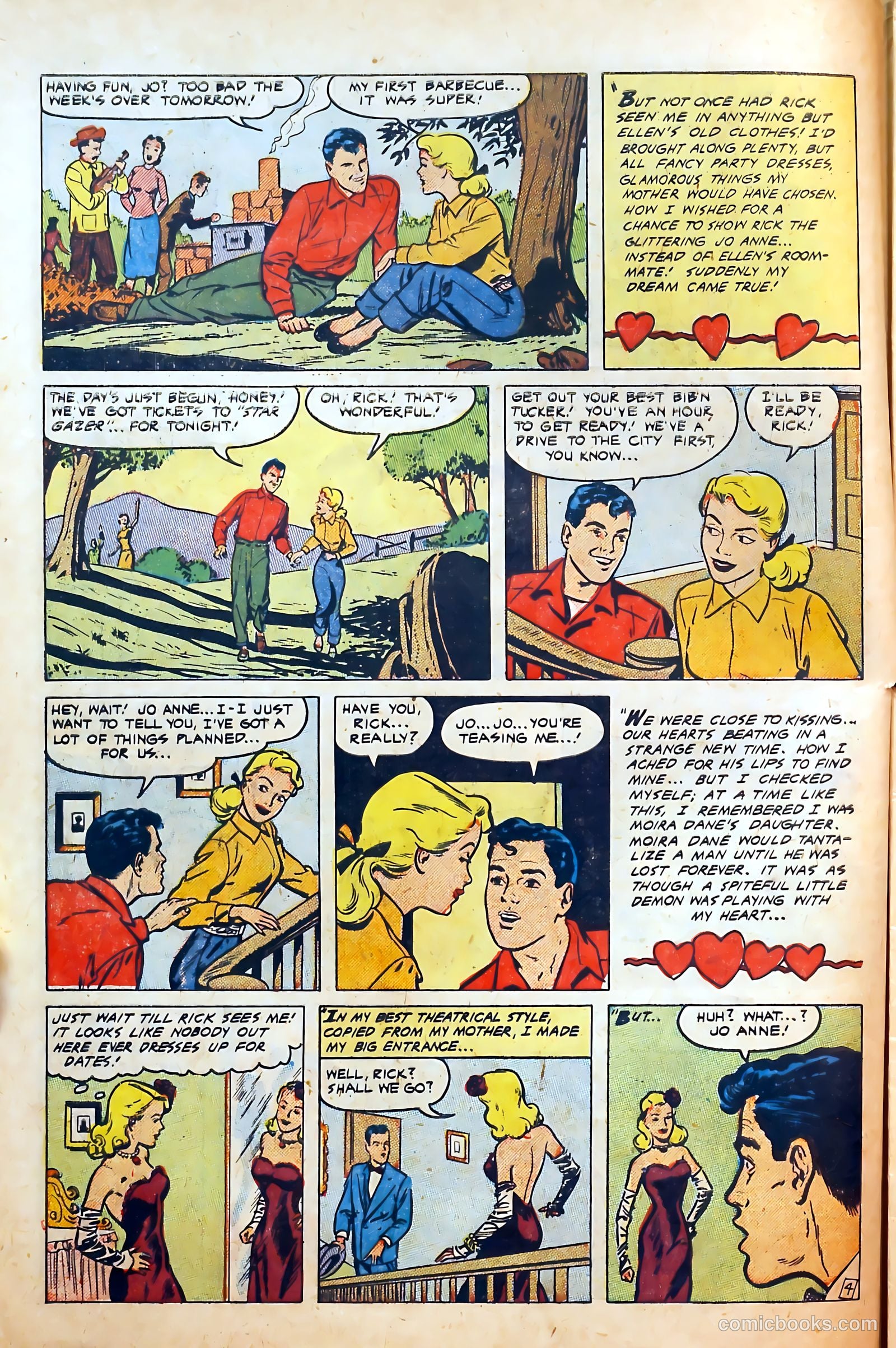 Thrilling Romances #12 (1951) — page 6 of 36