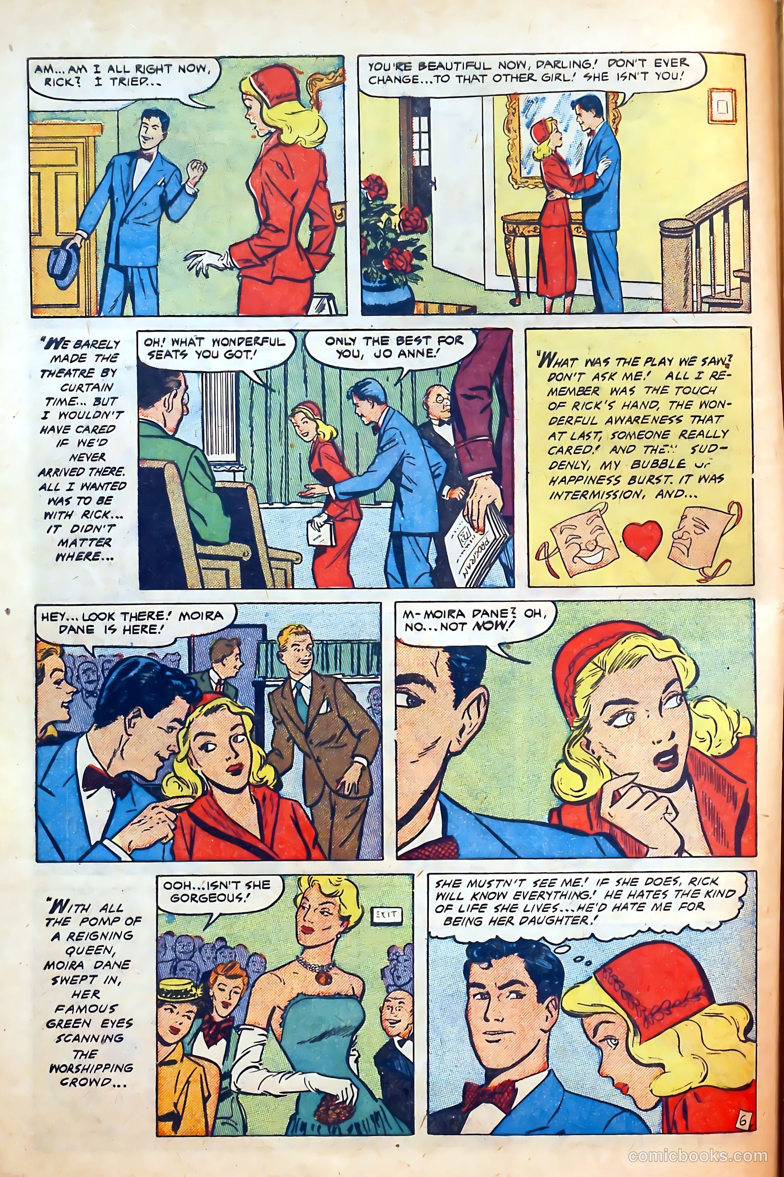 Thrilling Romances #12 (1951) — page 8 of 36