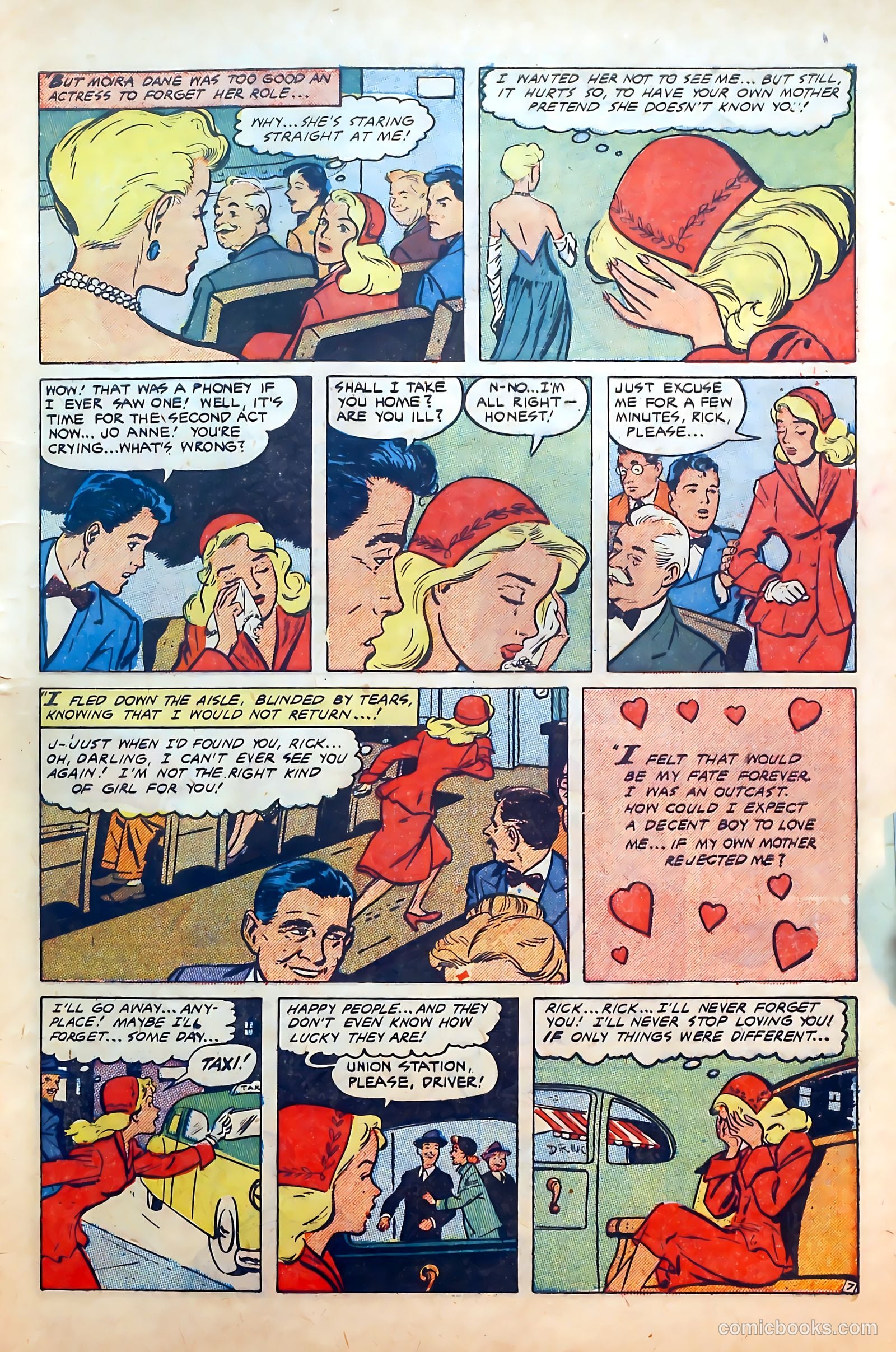 Thrilling Romances #12 (1951) — page 9 of 36