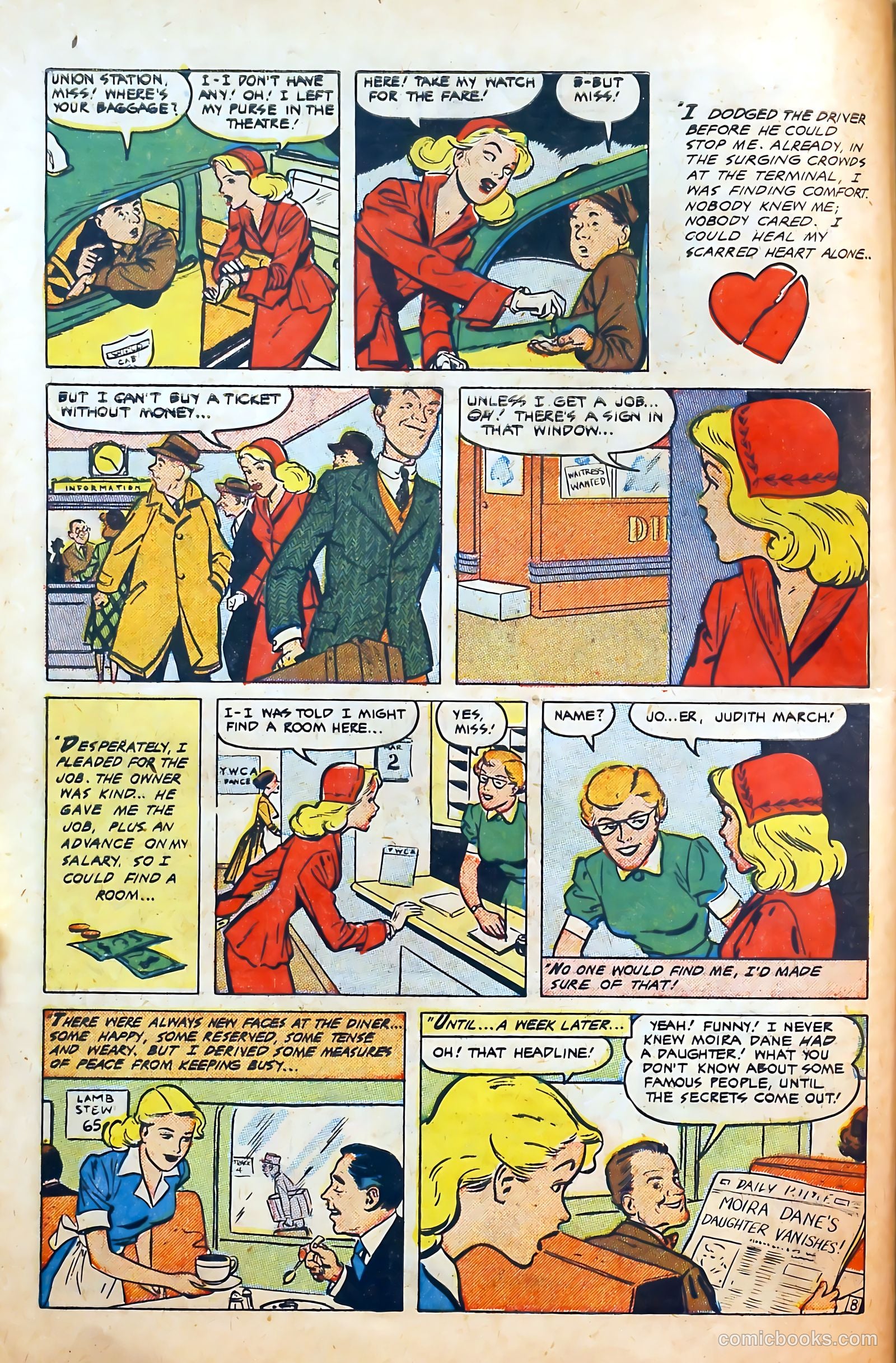 Thrilling Romances #12 (1951) — page 10 of 36