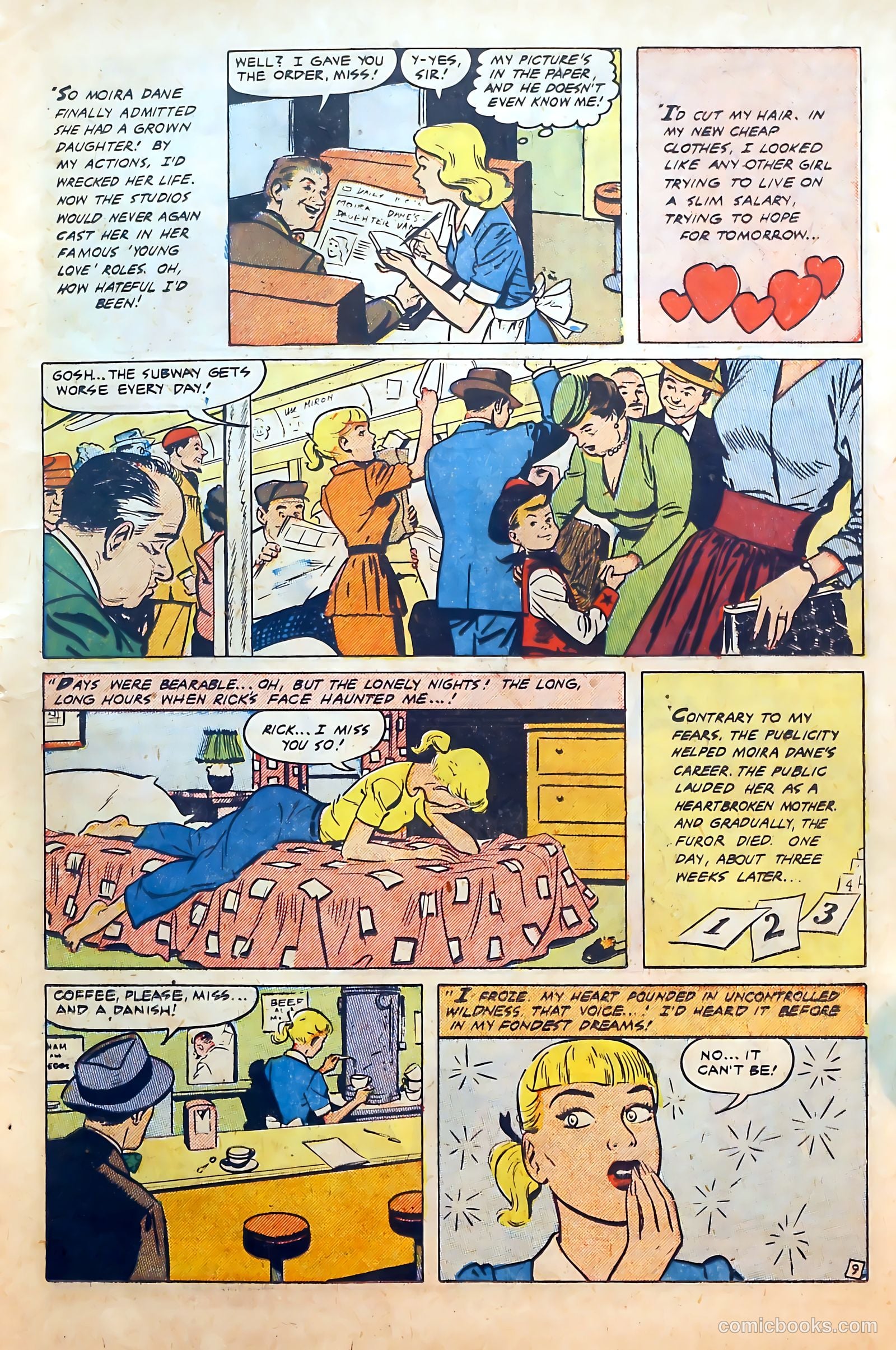 Thrilling Romances #12 (1951) — page 11 of 36