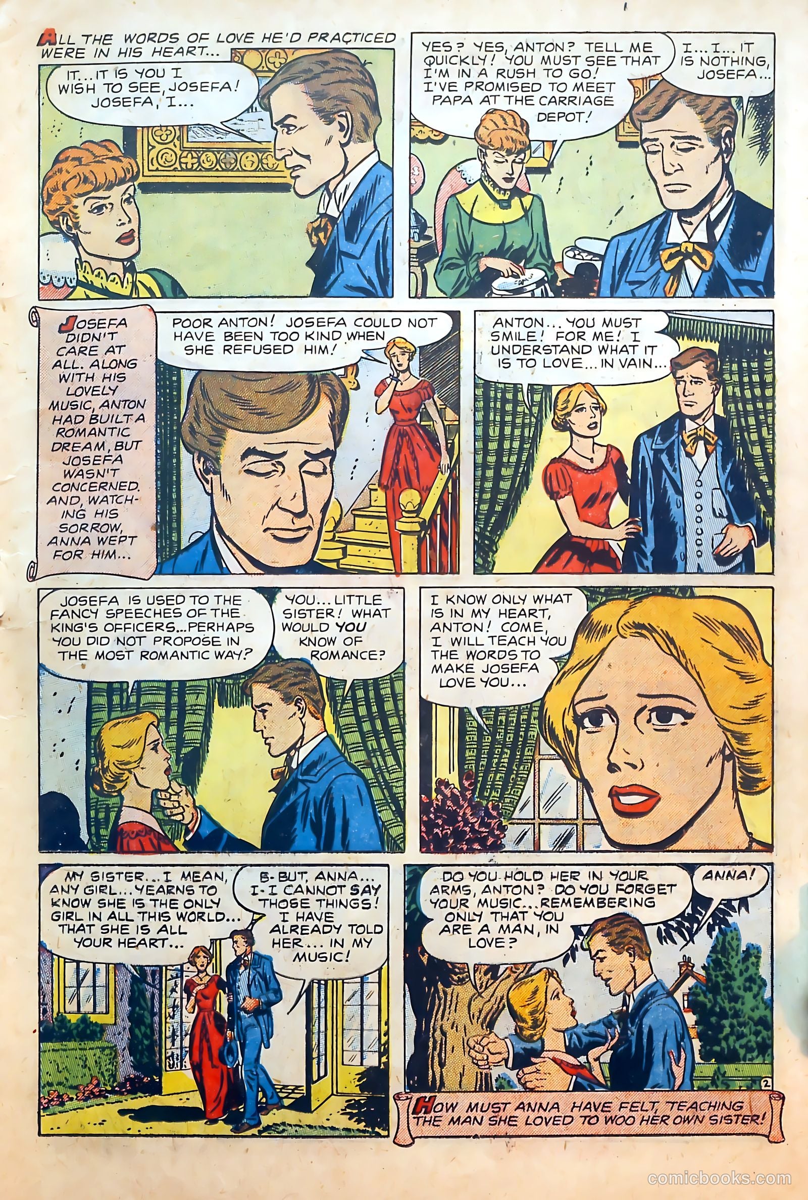 Thrilling Romances #12 (1951) — page 15 of 36