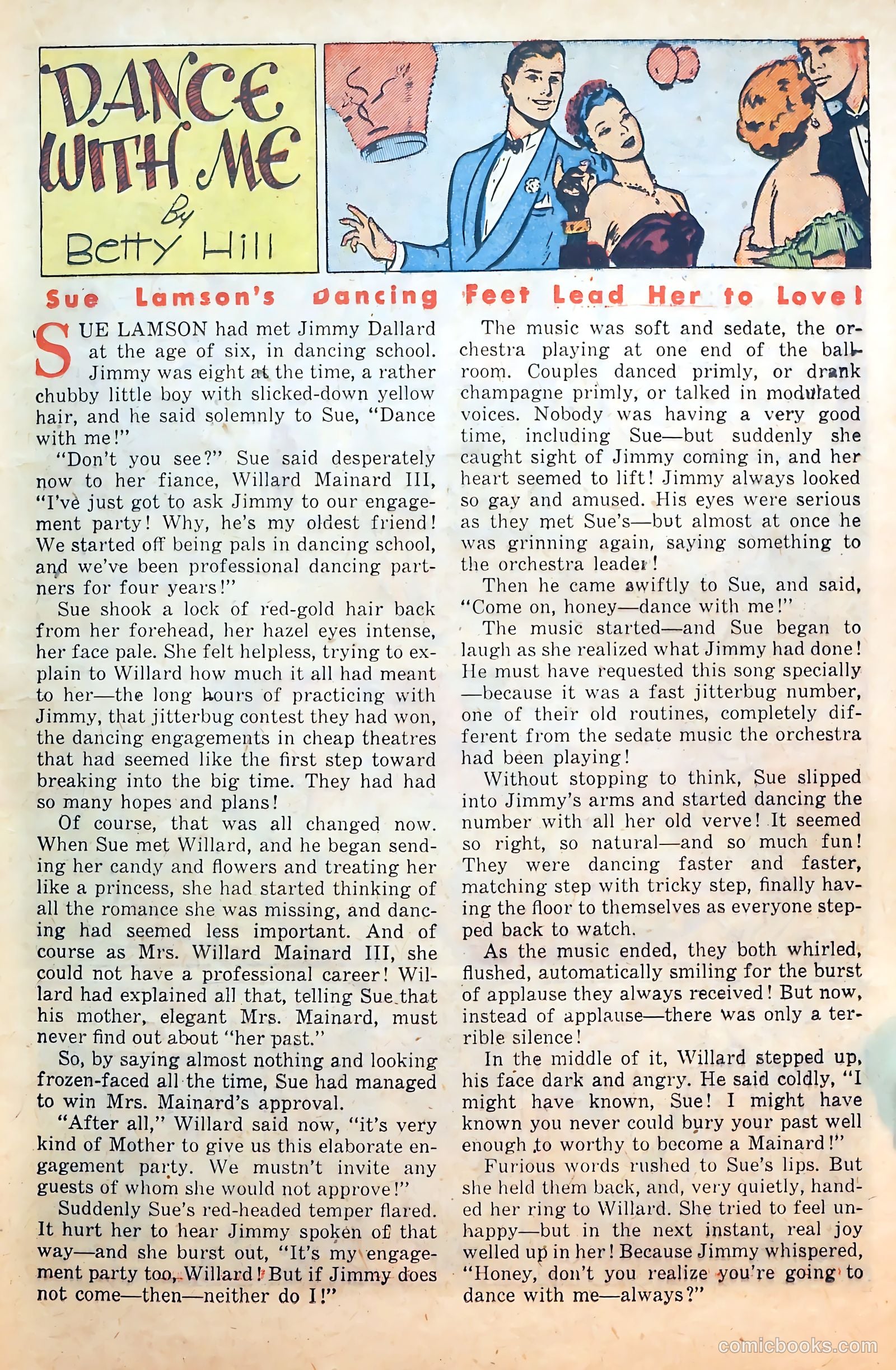 Thrilling Romances #12 (1951) — page 17 of 36