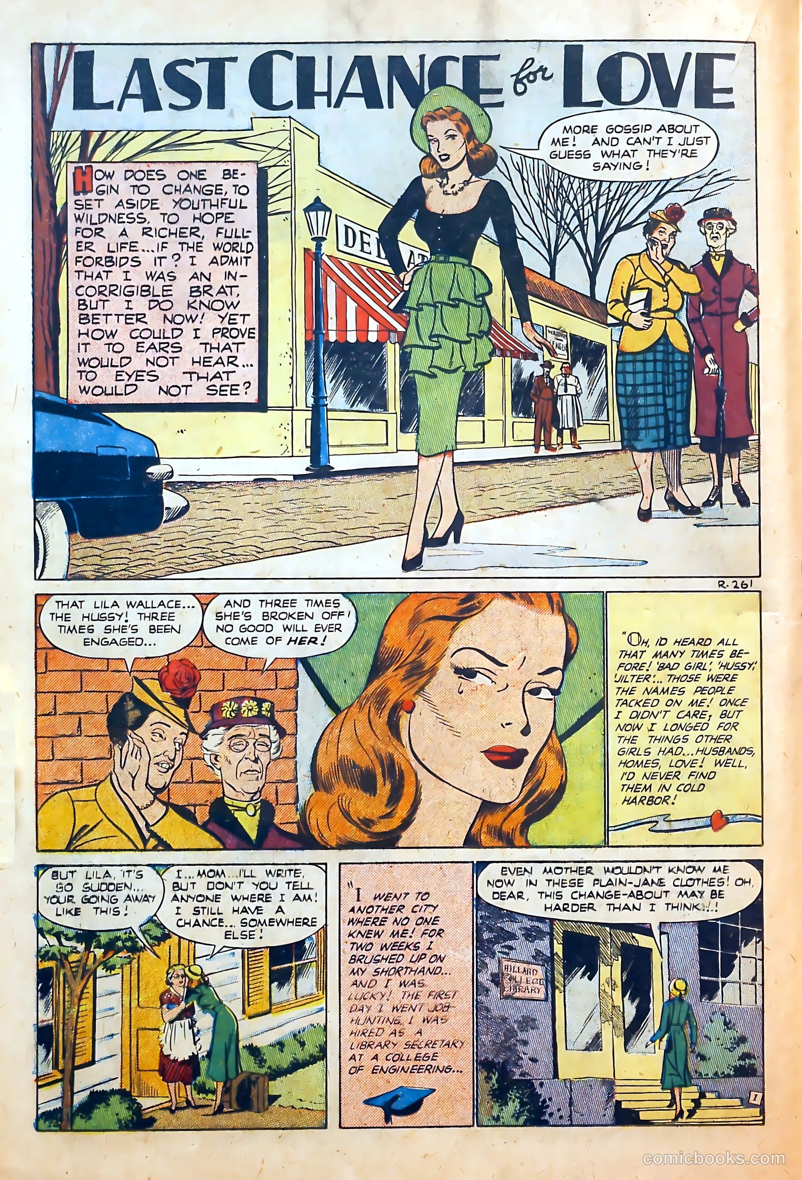 Thrilling Romances #12 (1951) — page 18 of 36
