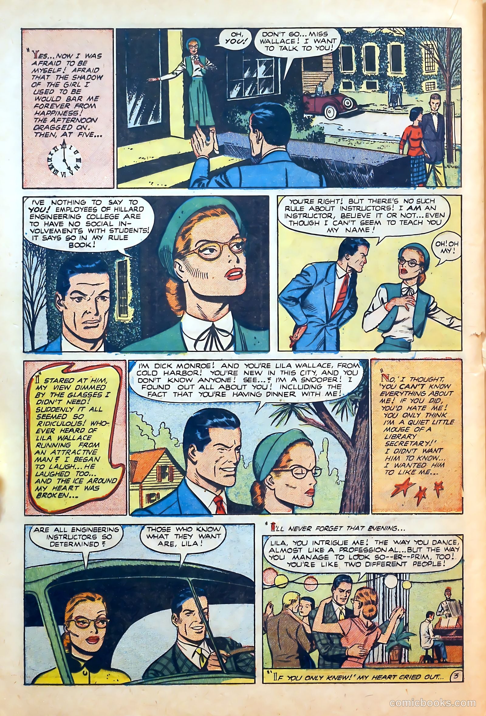 Thrilling Romances #12 (1951) — page 20 of 36