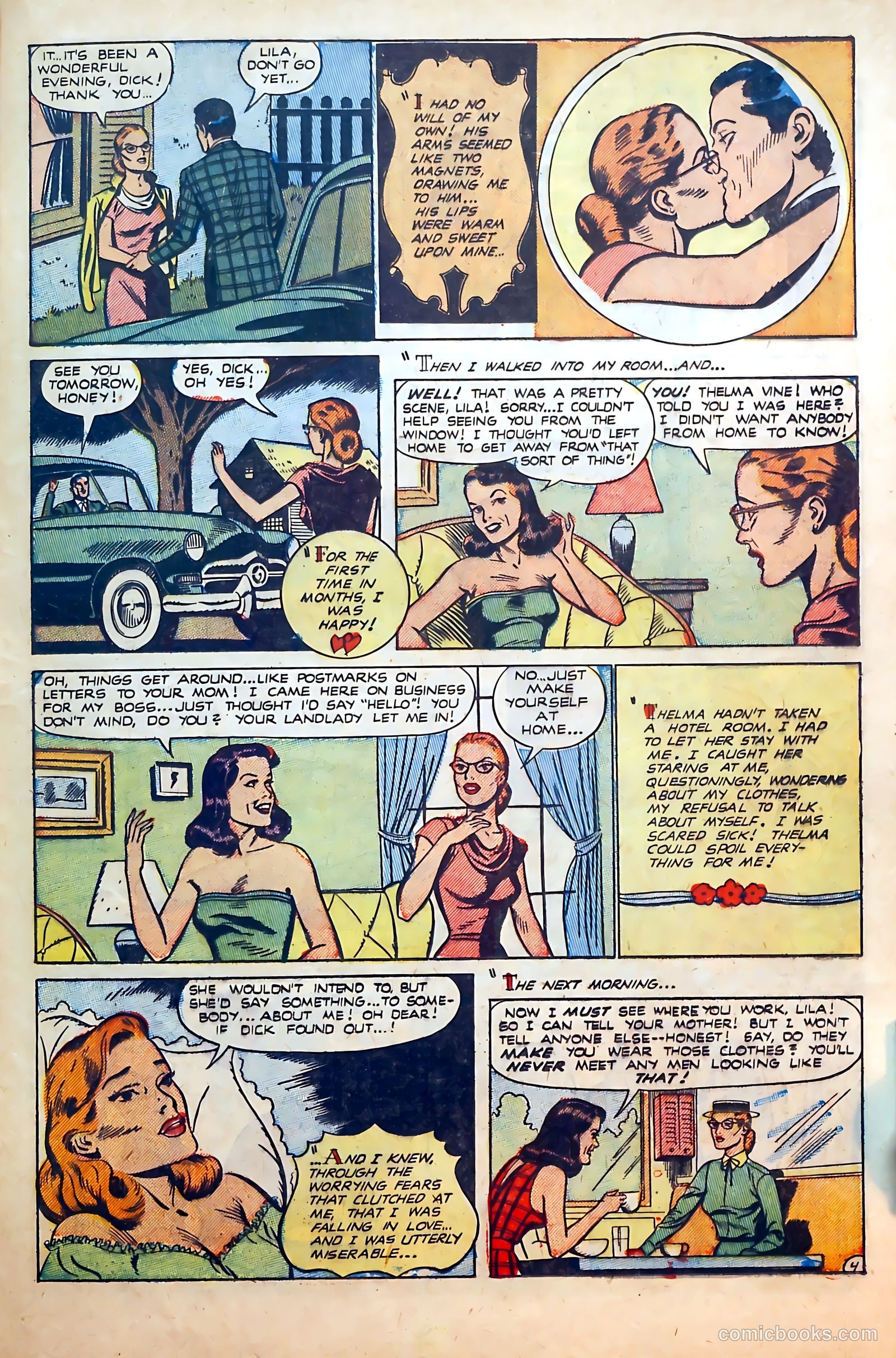 Thrilling Romances #12 (1951) — page 21 of 36