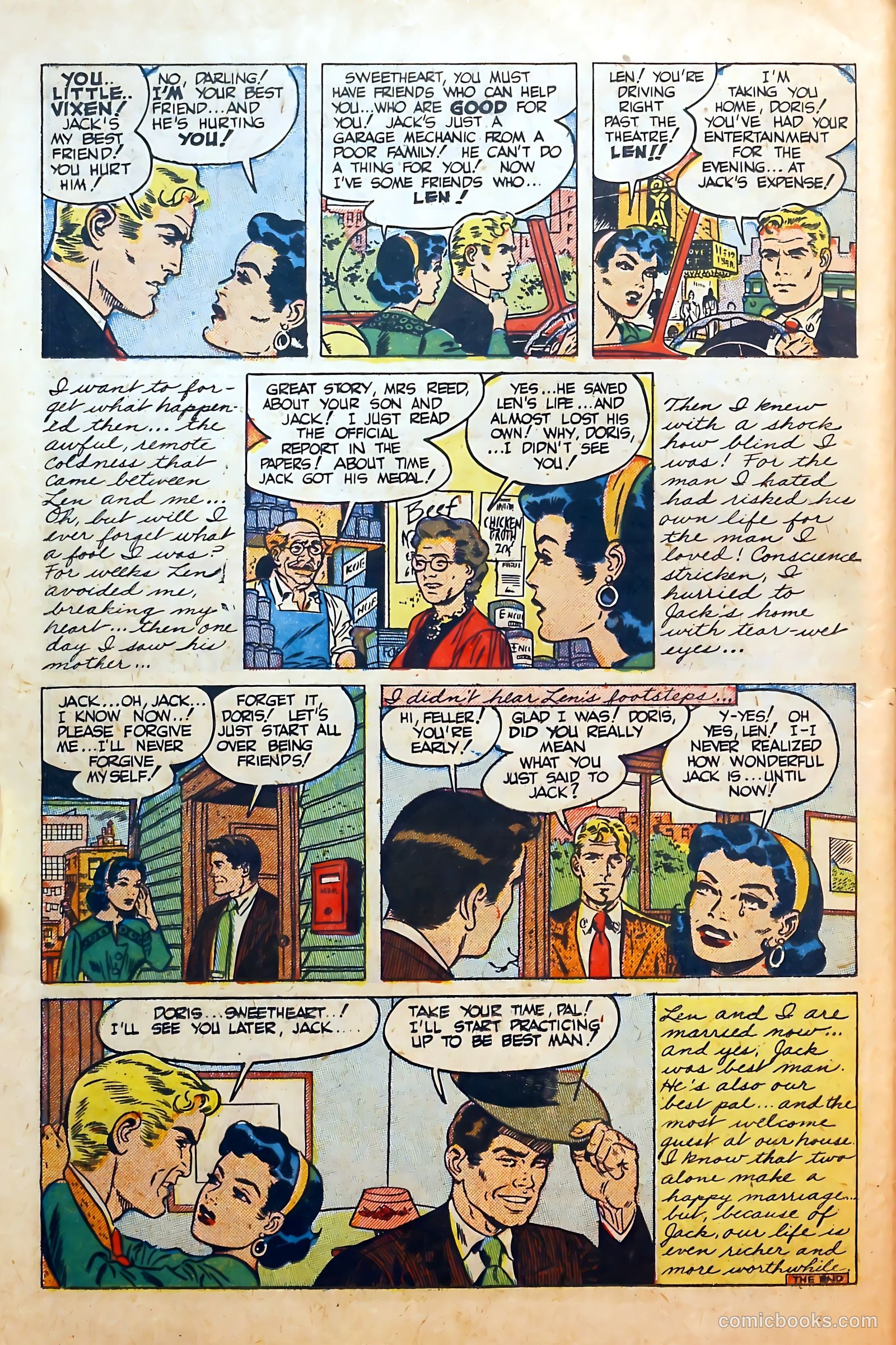 Thrilling Romances #12 (1951) — page 26 of 36
