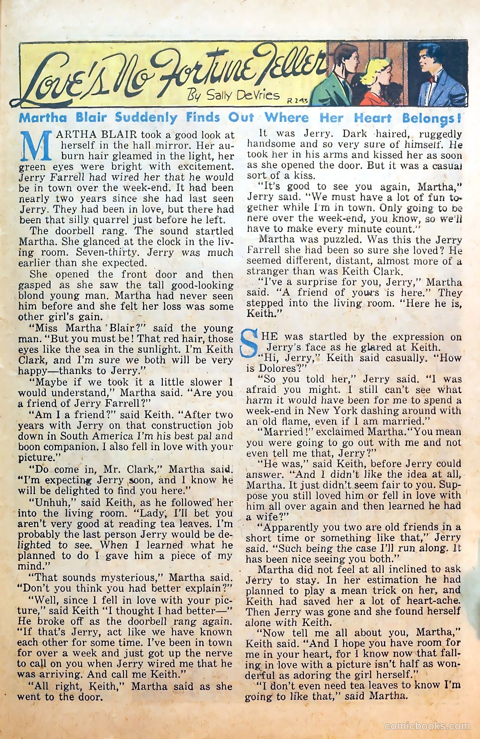 Thrilling Romances #12 (1951) — page 27 of 36