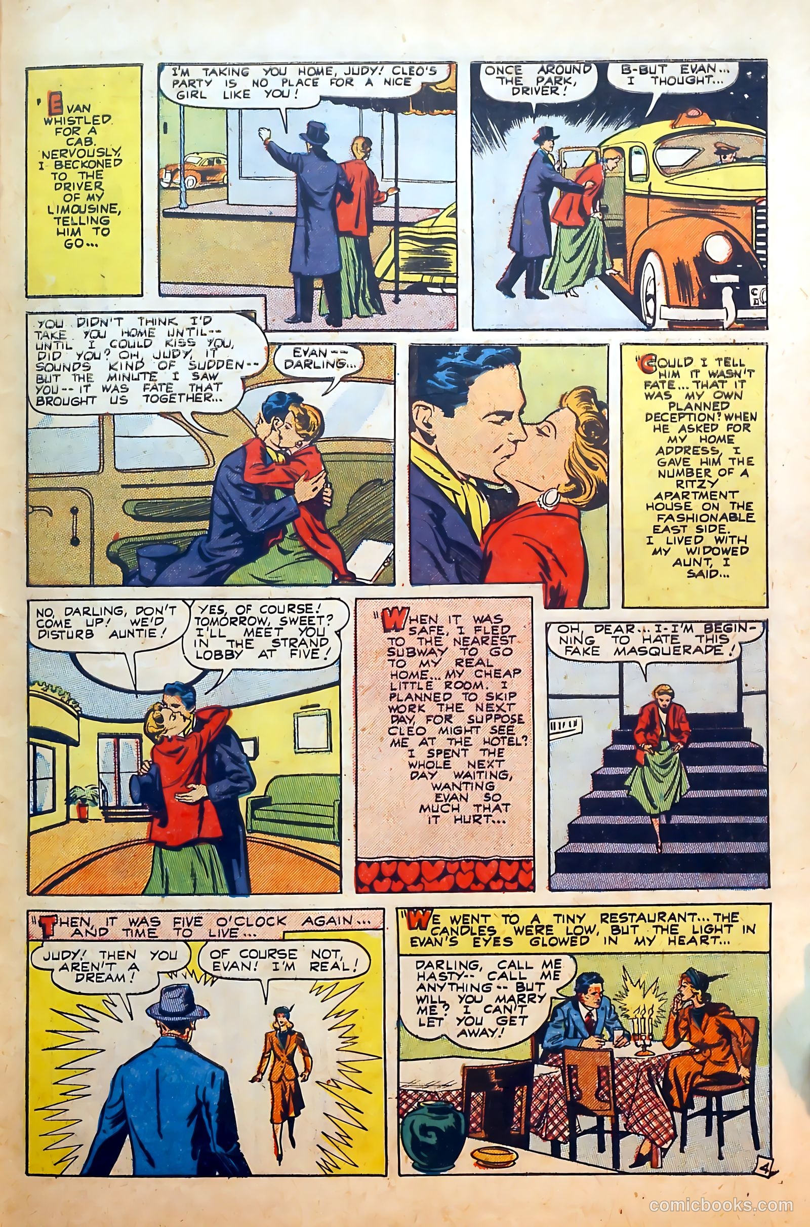 Thrilling Romances #12 (1951) — page 31 of 36
