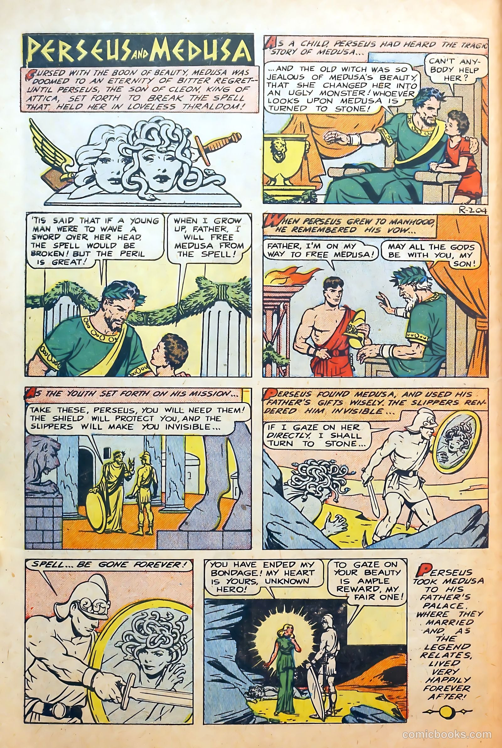Thrilling Romances #12 (1951) — page 34 of 36