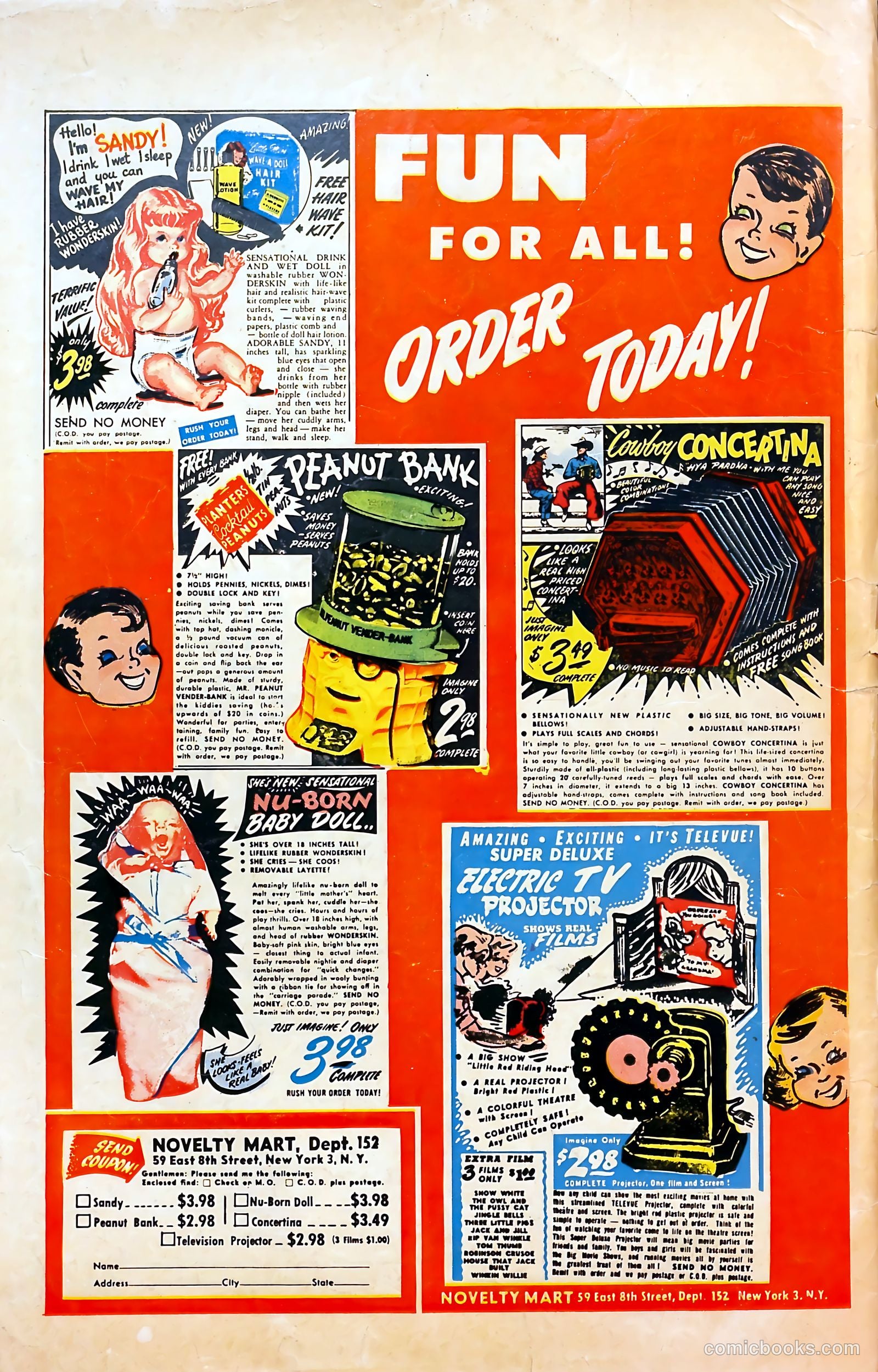 Thrilling Romances #12 (1951) — page 36 of 36