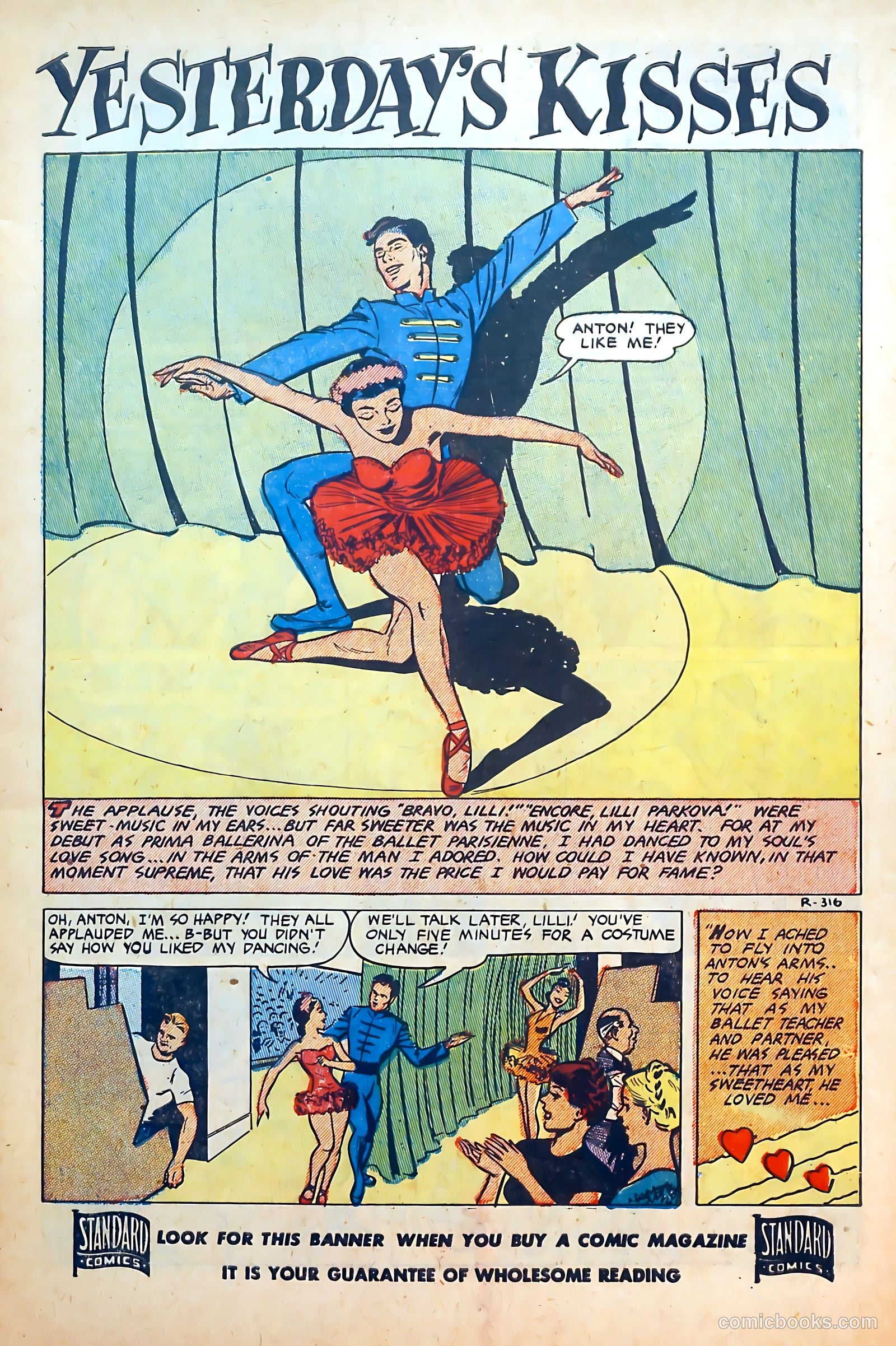 Thrilling Romances #13 (1951) — page 3 of 36