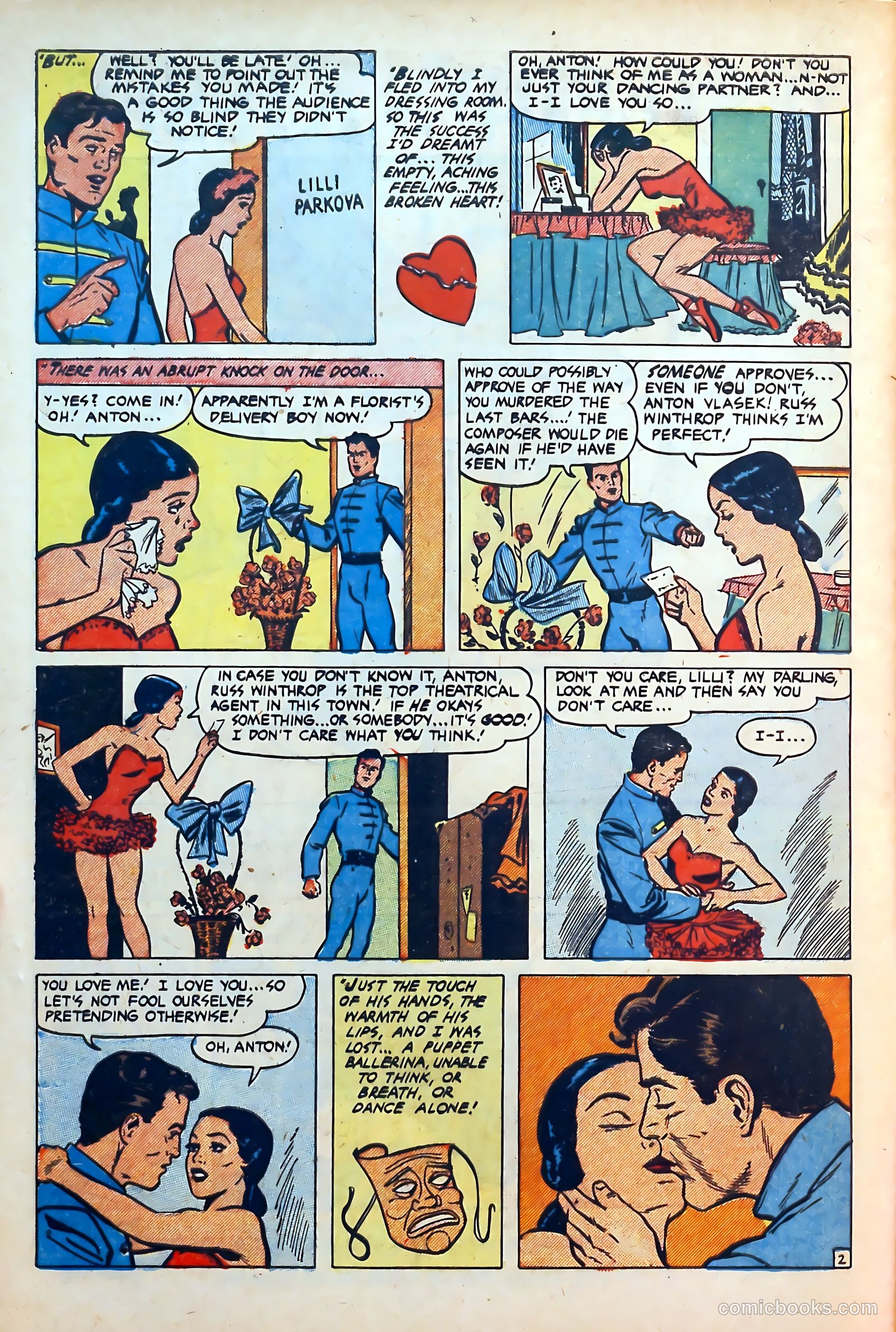 Thrilling Romances #13 (1951) — page 4 of 36