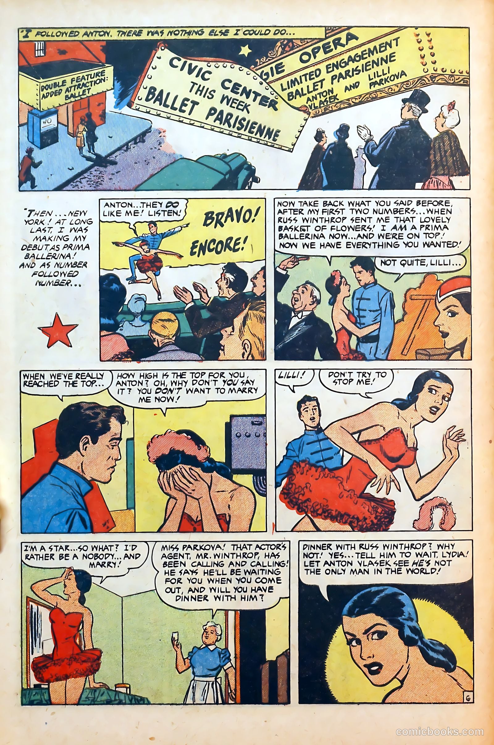 Thrilling Romances #13 (1951) — page 8 of 36