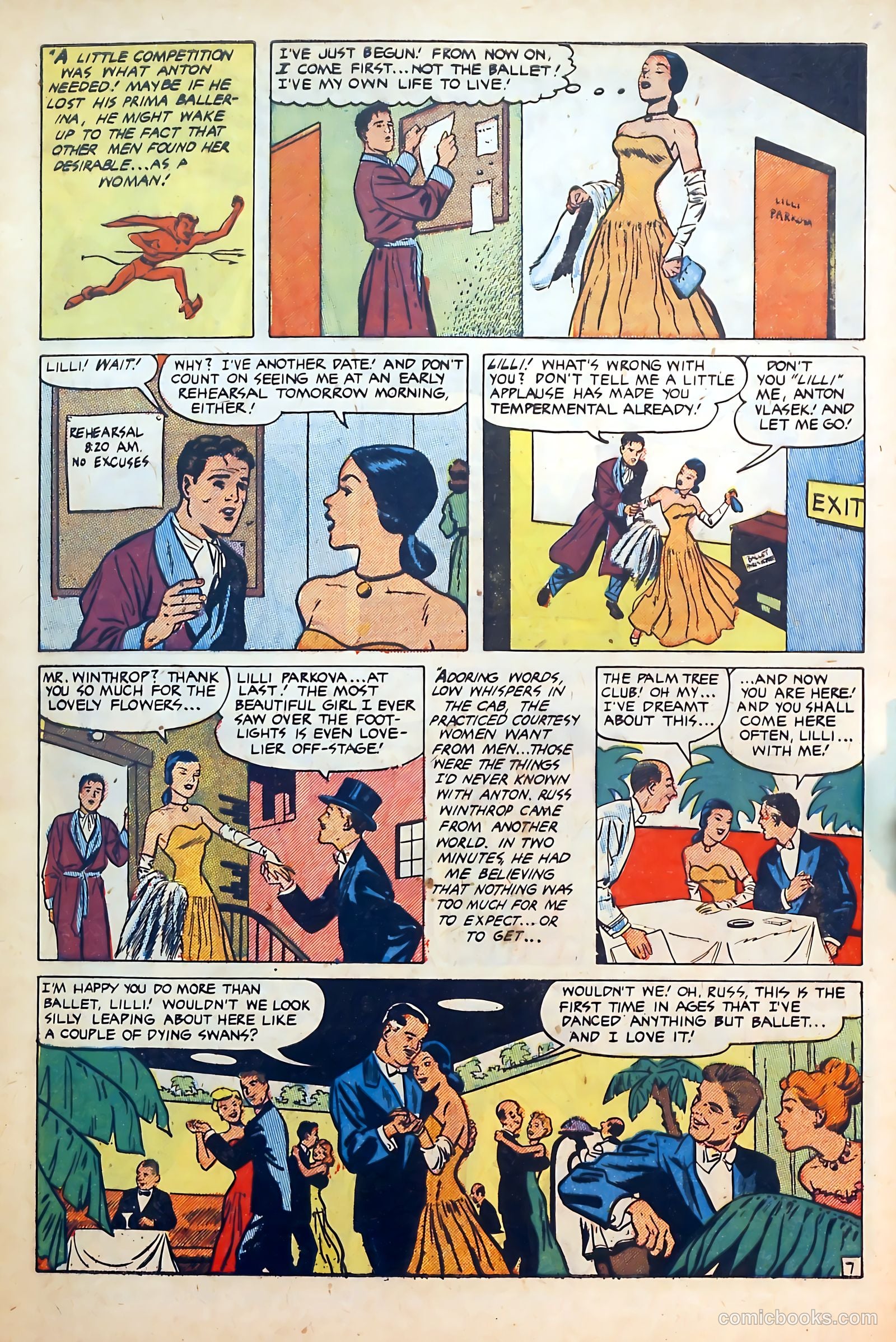 Thrilling Romances #13 (1951) — page 9 of 36