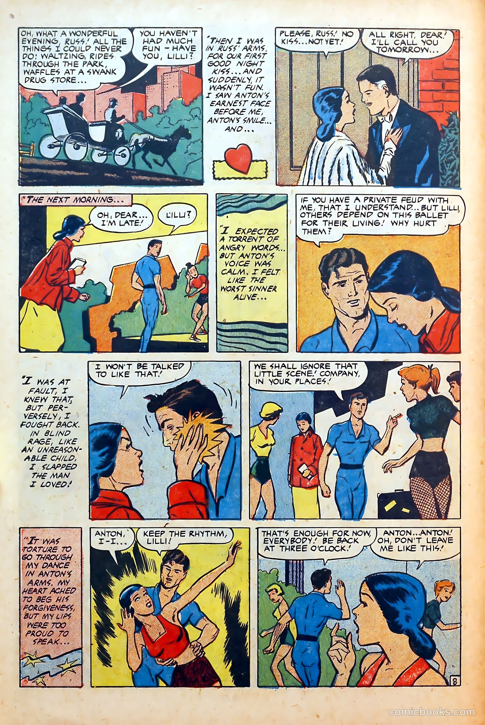 Thrilling Romances #13 (1951) — page 10 of 36