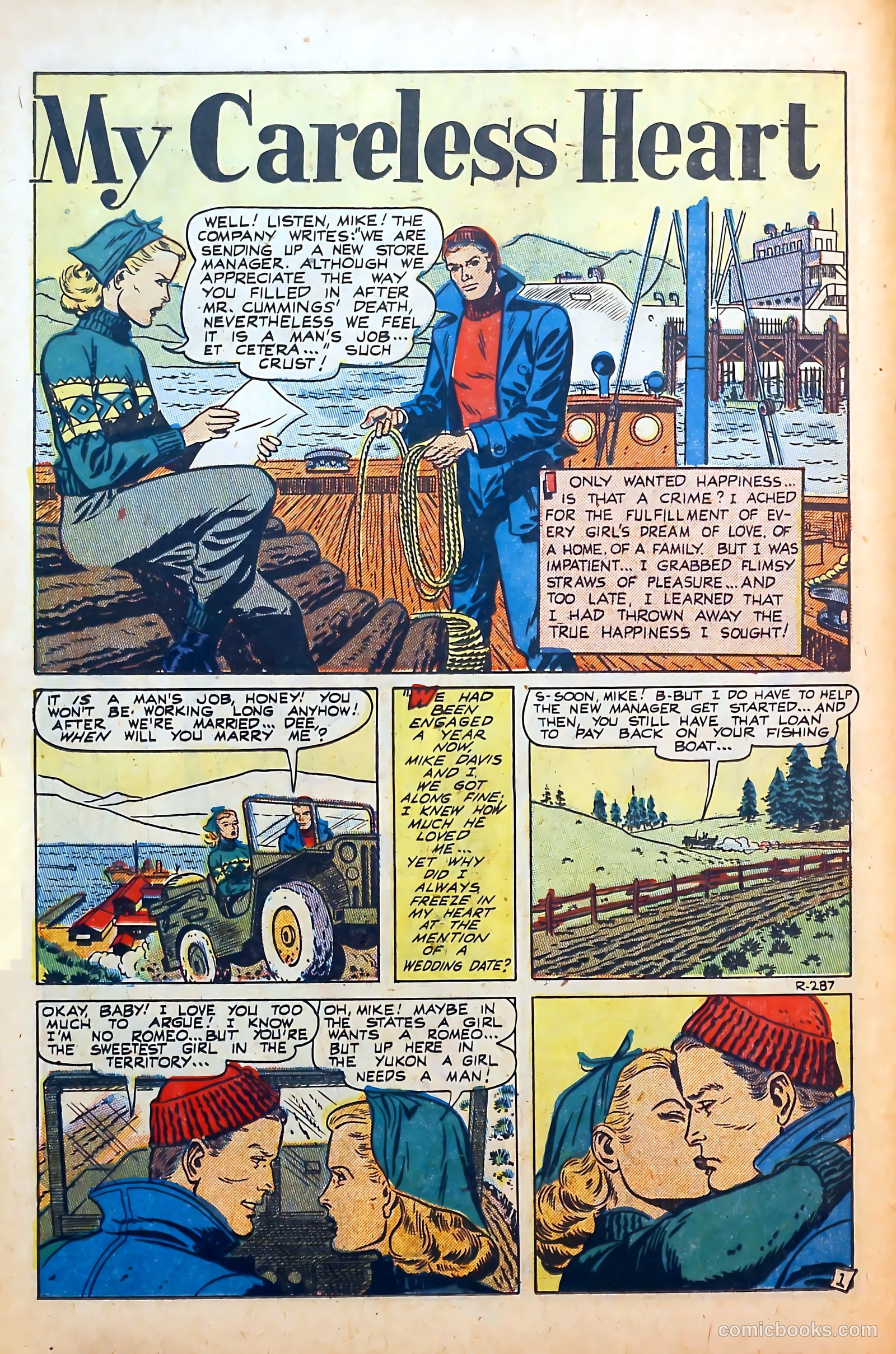 Thrilling Romances #13 (1951) — page 14 of 36