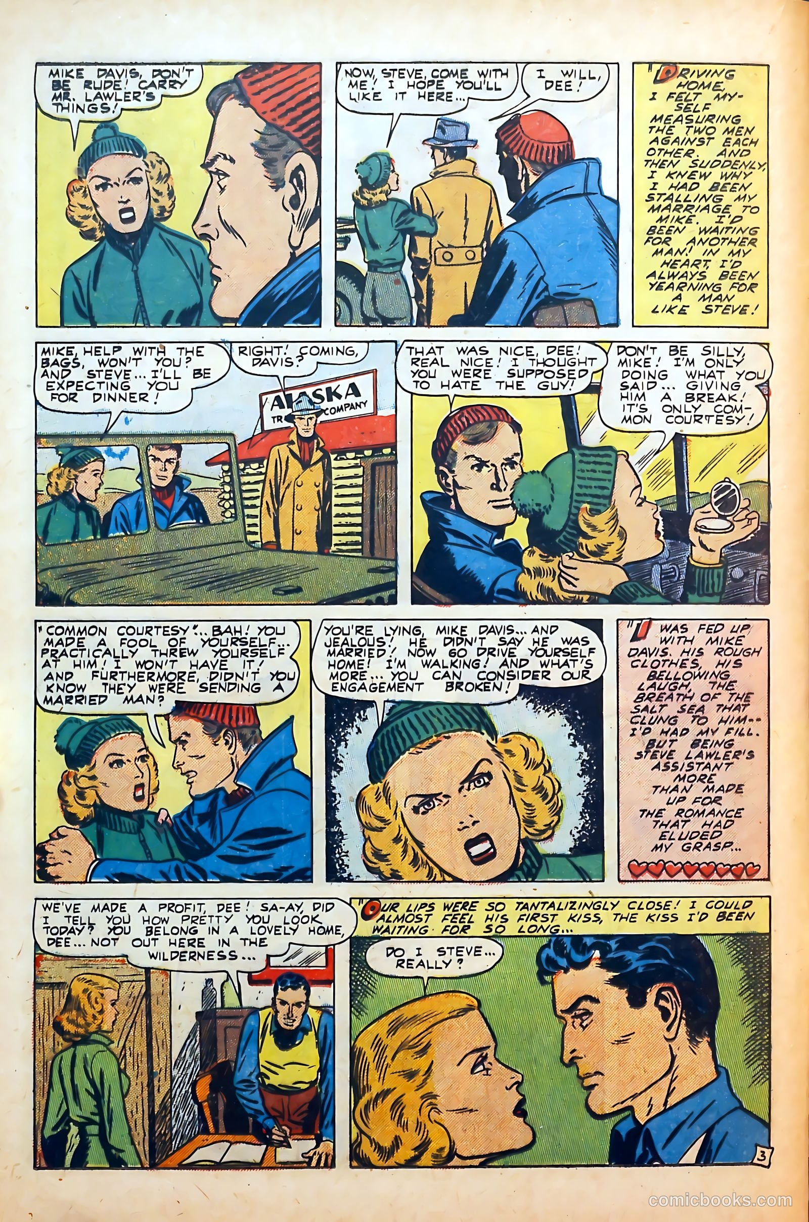 Thrilling Romances #13 (1951) — page 16 of 36