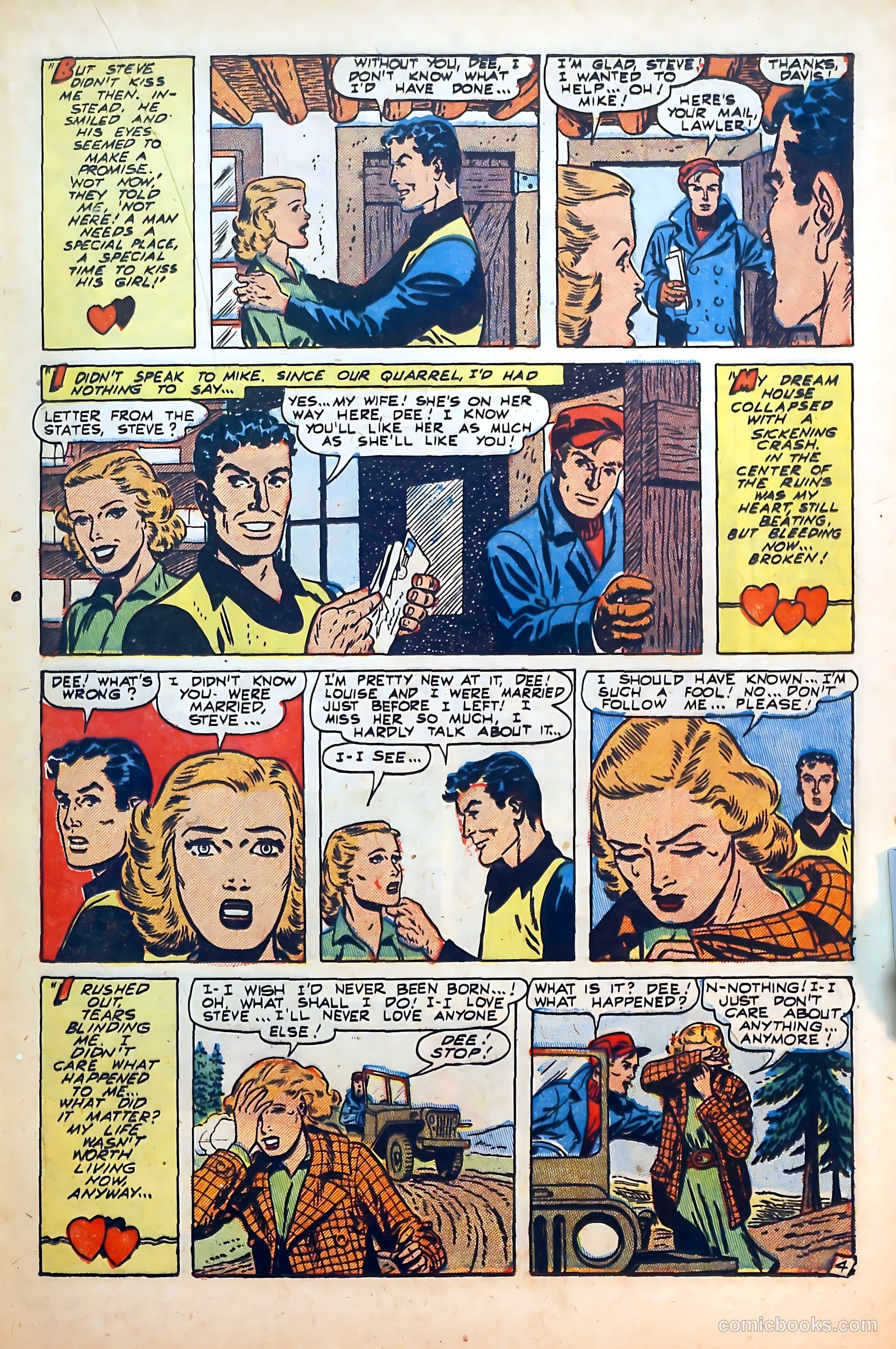 Thrilling Romances #13 (1951) — page 17 of 36